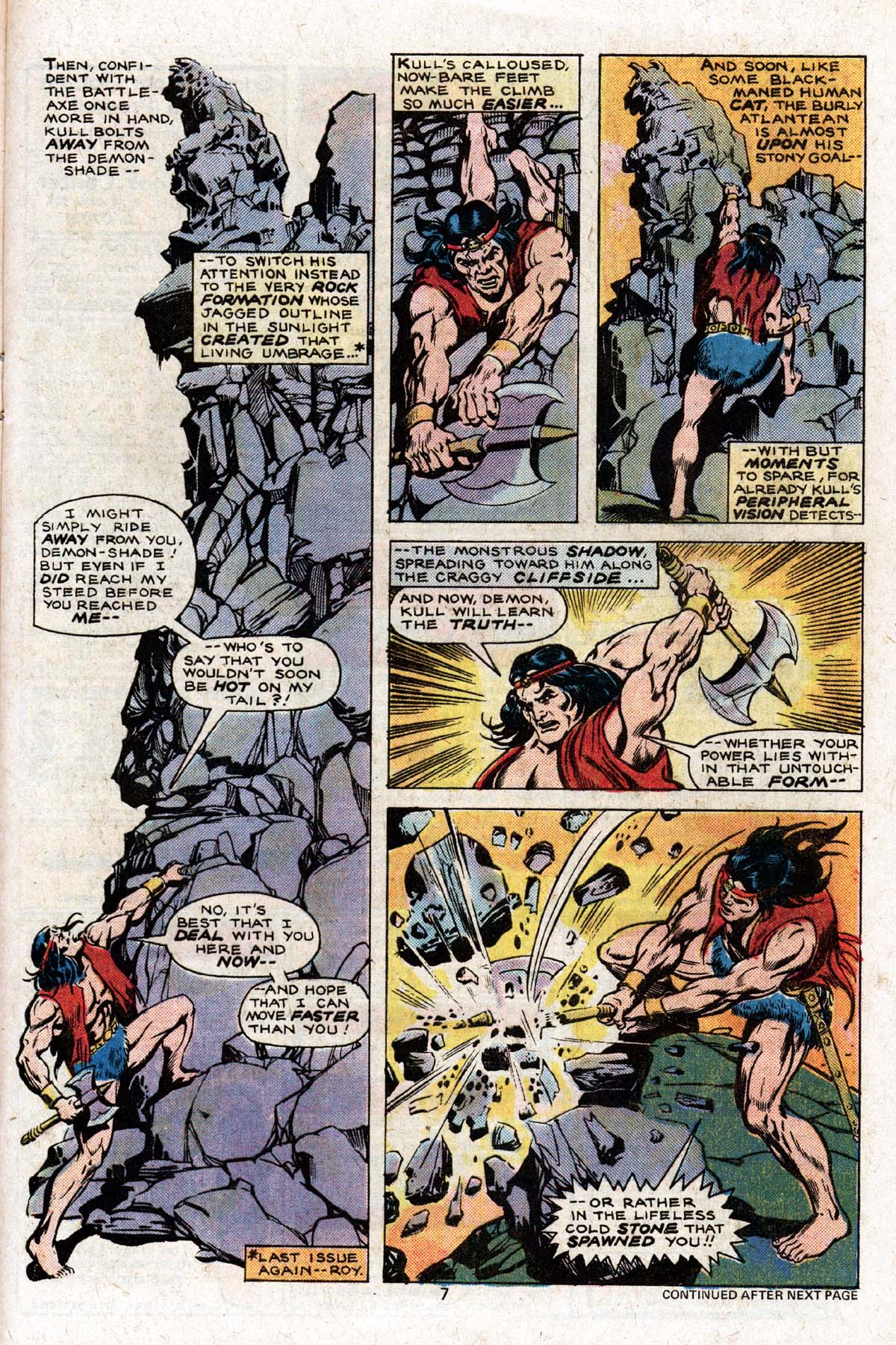 Read online Kull The Destroyer comic -  Issue #24 - 6