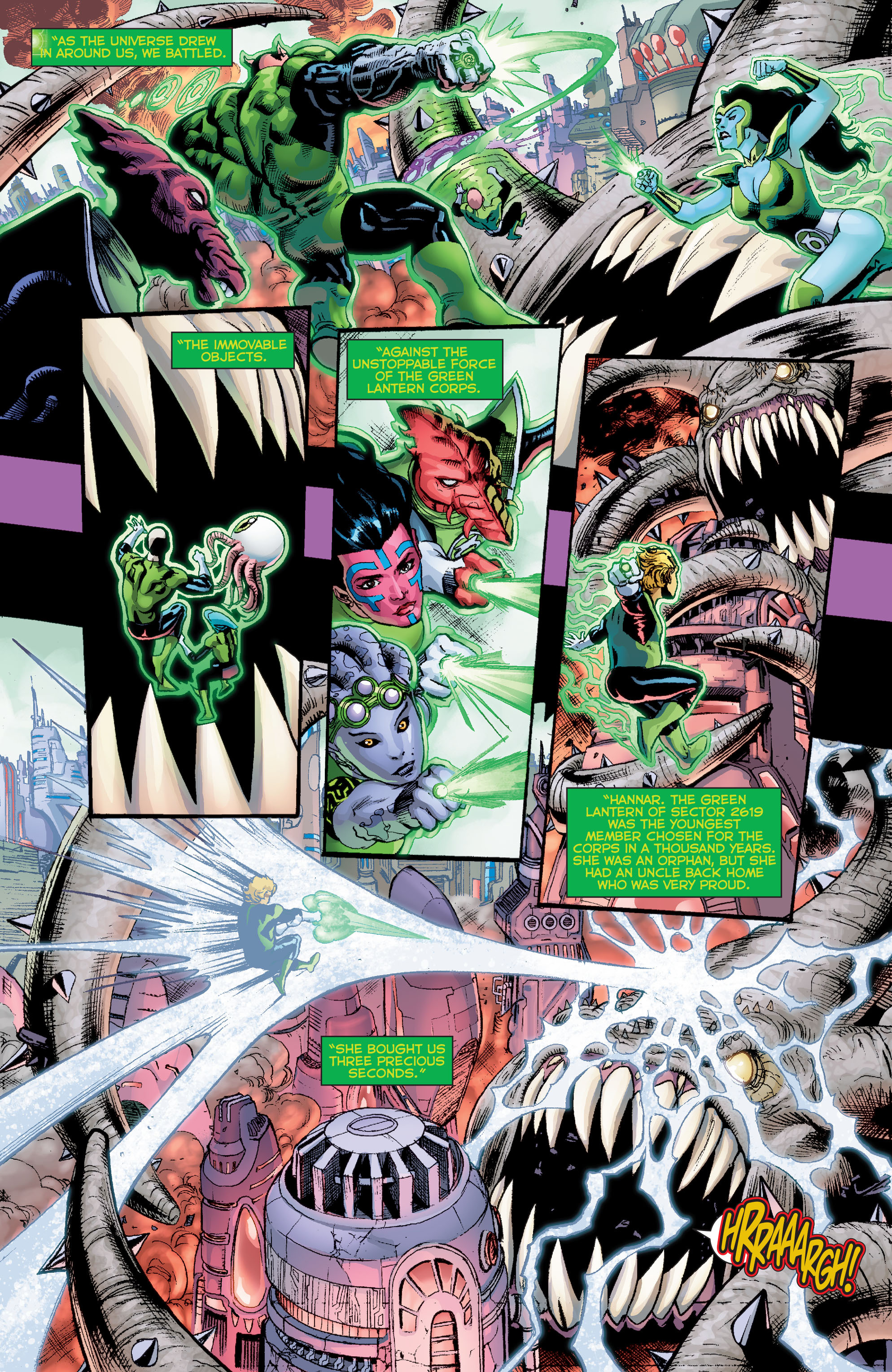 Read online Green Lantern Corps: Edge of Oblivion comic -  Issue #6 - 7