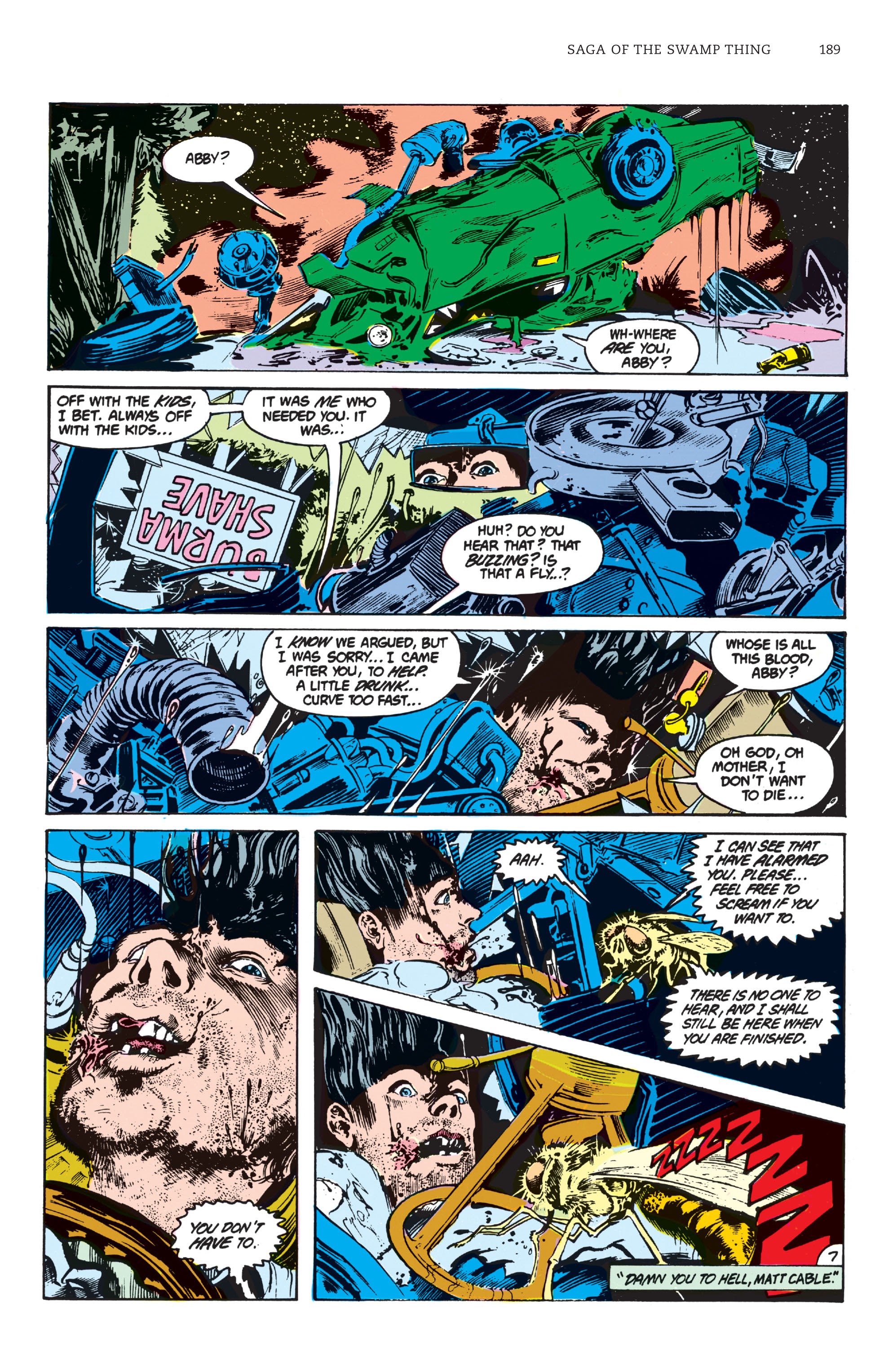 Read online Saga of the Swamp Thing comic -  Issue # TPB 1 (Part 2) - 84