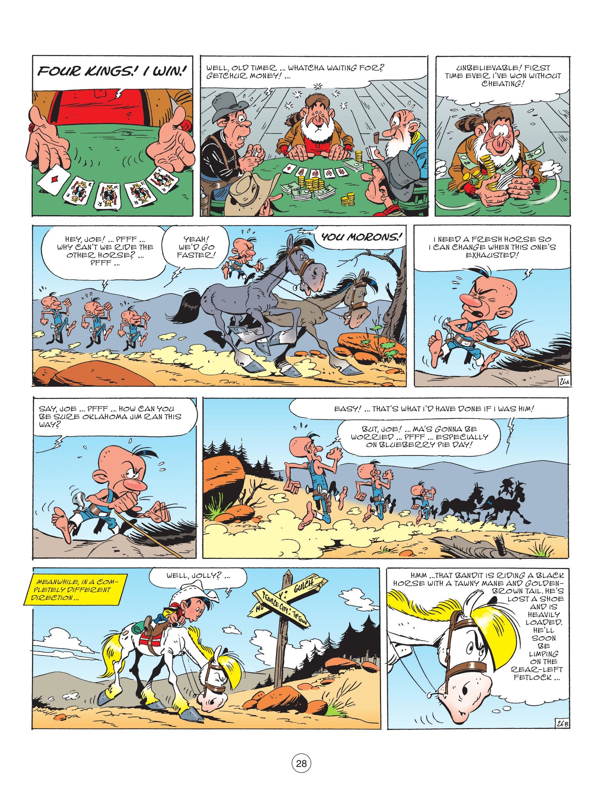 Read online A Lucky Luke Adventure comic -  Issue #76 - 30