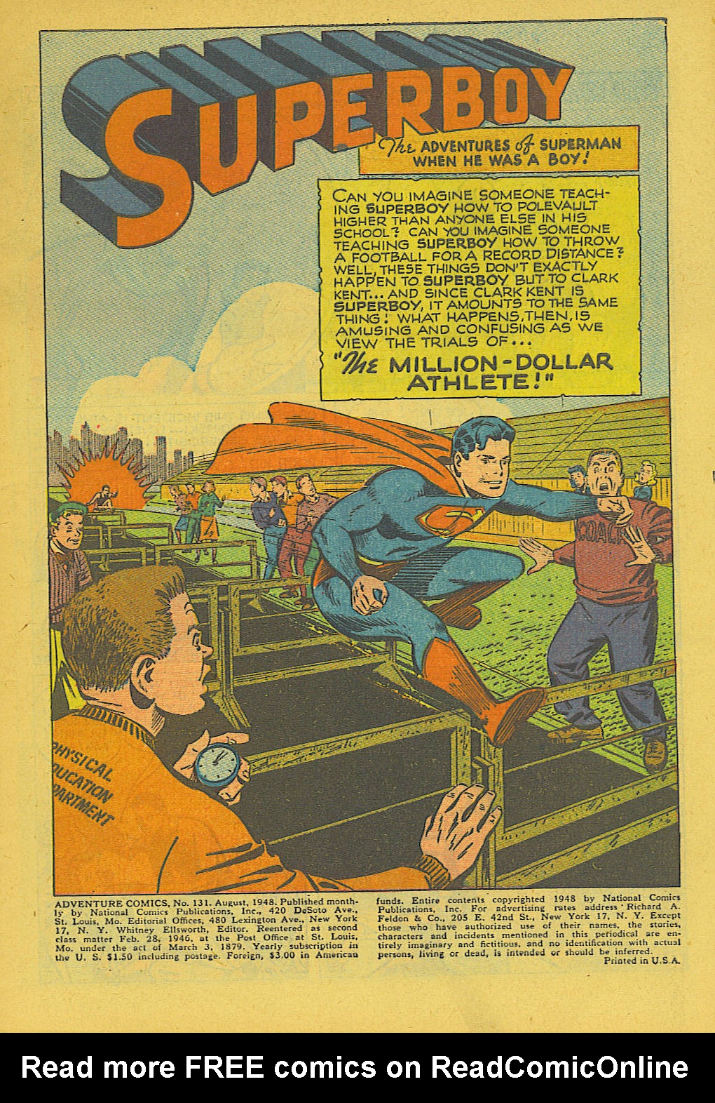 Read online Adventure Comics (1938) comic -  Issue #131 - 2