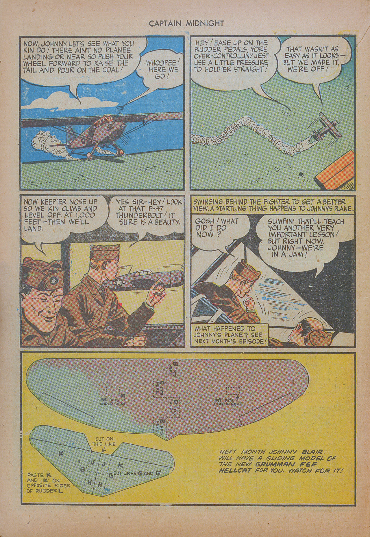 Read online Captain Midnight (1942) comic -  Issue #17 - 18