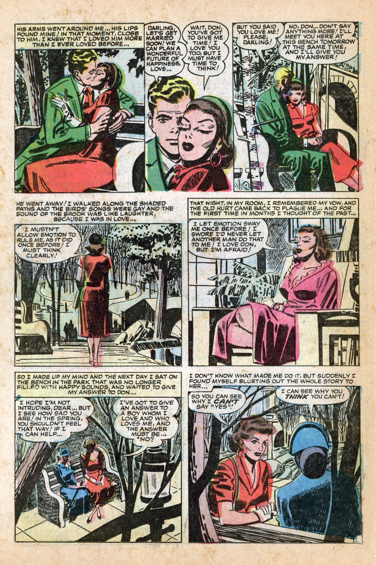 Read online Love Romances comic -  Issue #44 - 22