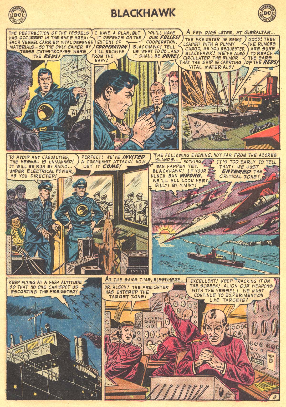 Read online Blackhawk (1957) comic -  Issue #108 - 5