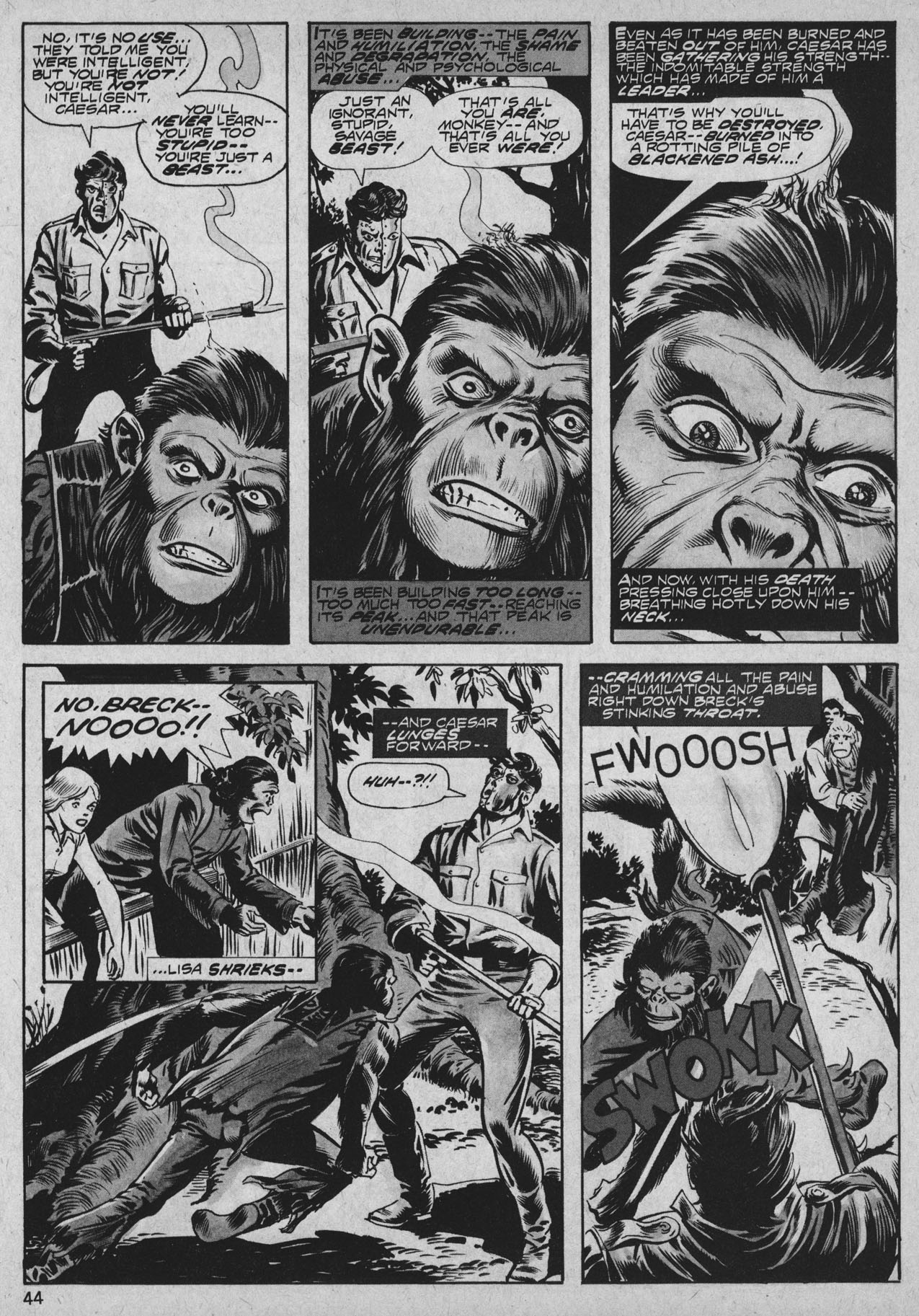 Read online Planet of the Apes comic -  Issue #27 - 43