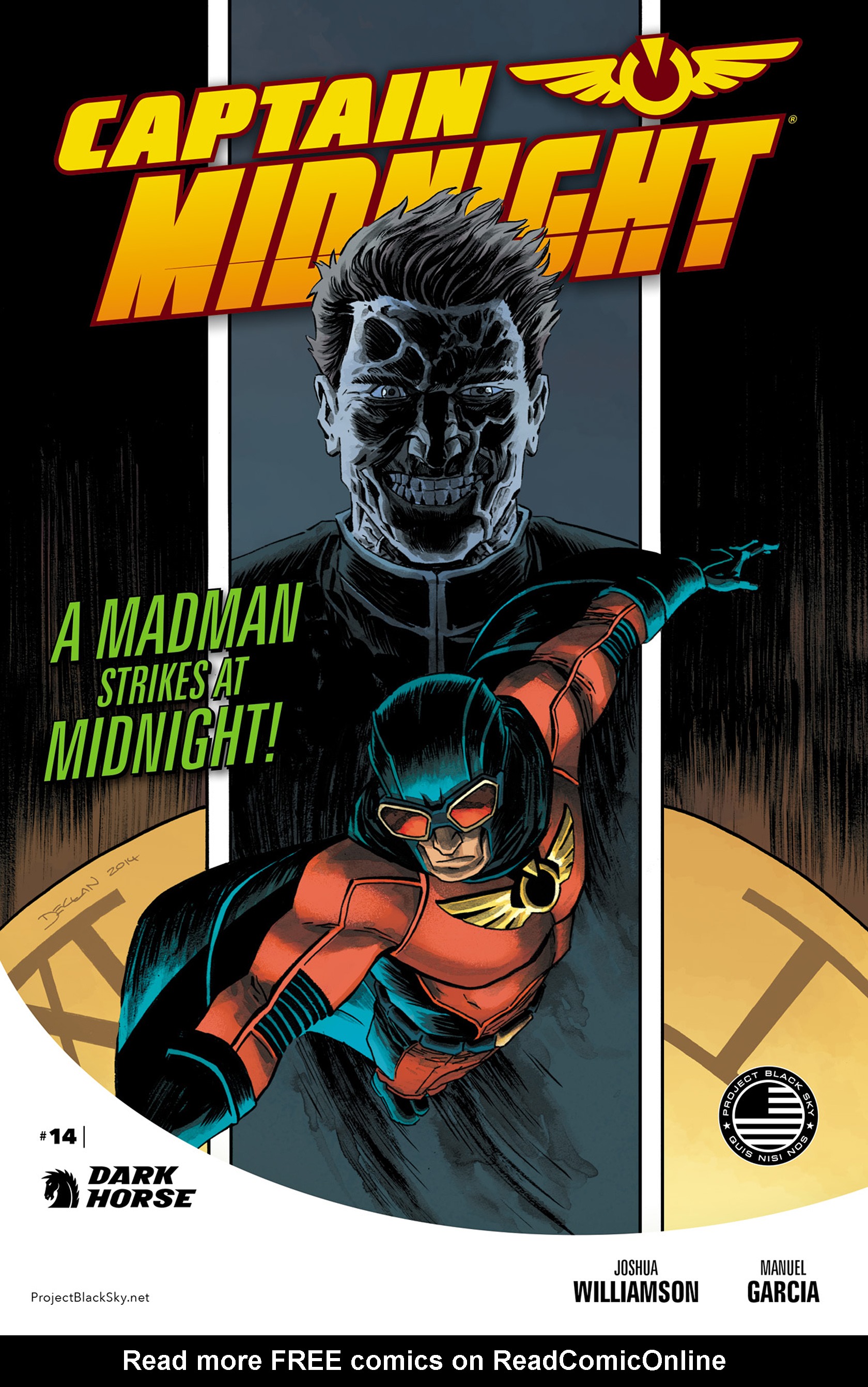Read online Captain Midnight comic -  Issue #14 - 1