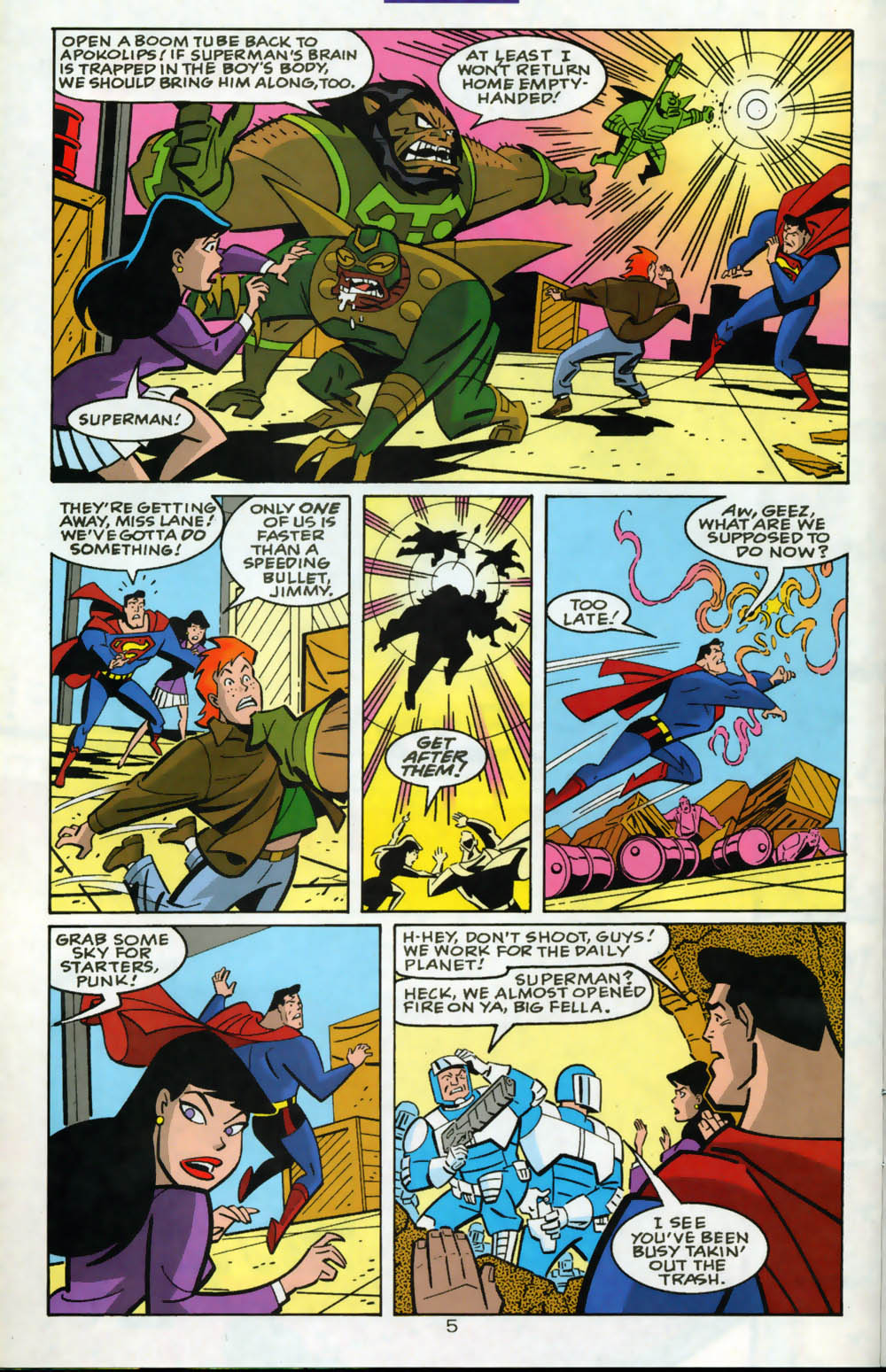 Superman Adventures Issue #28 #31 - English 6