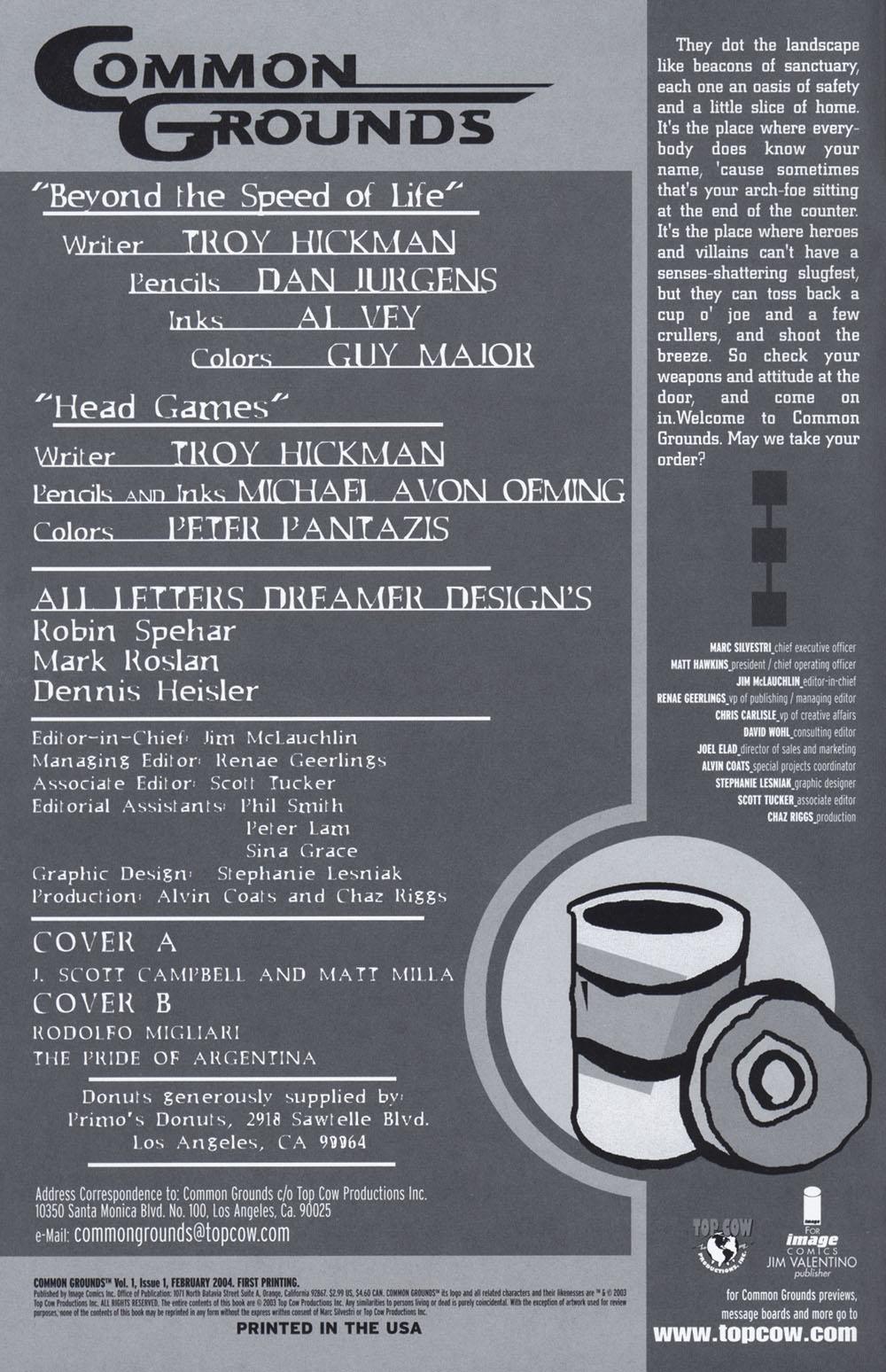 Read online Common Grounds comic -  Issue #1 - 2