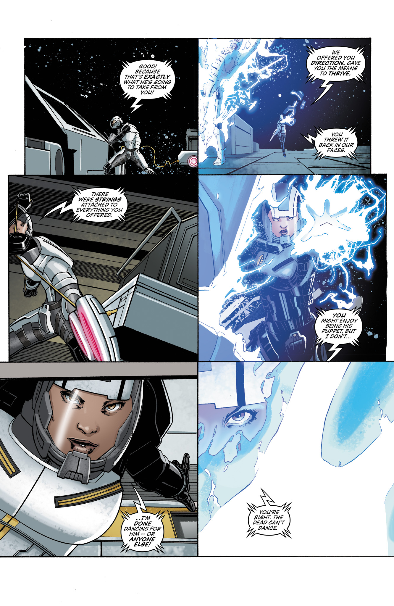 Read online Mass Effect: Foundation comic -  Issue #13 - 21