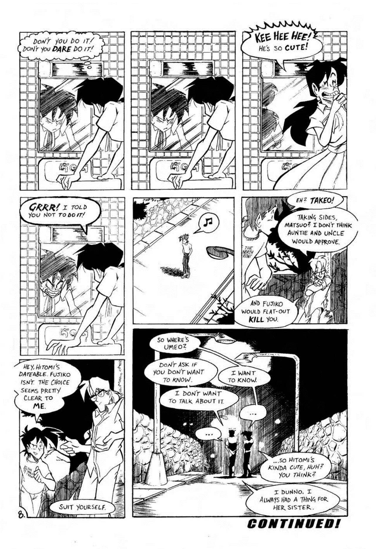Read online Ninja High School (1986) comic -  Issue #78 - 22