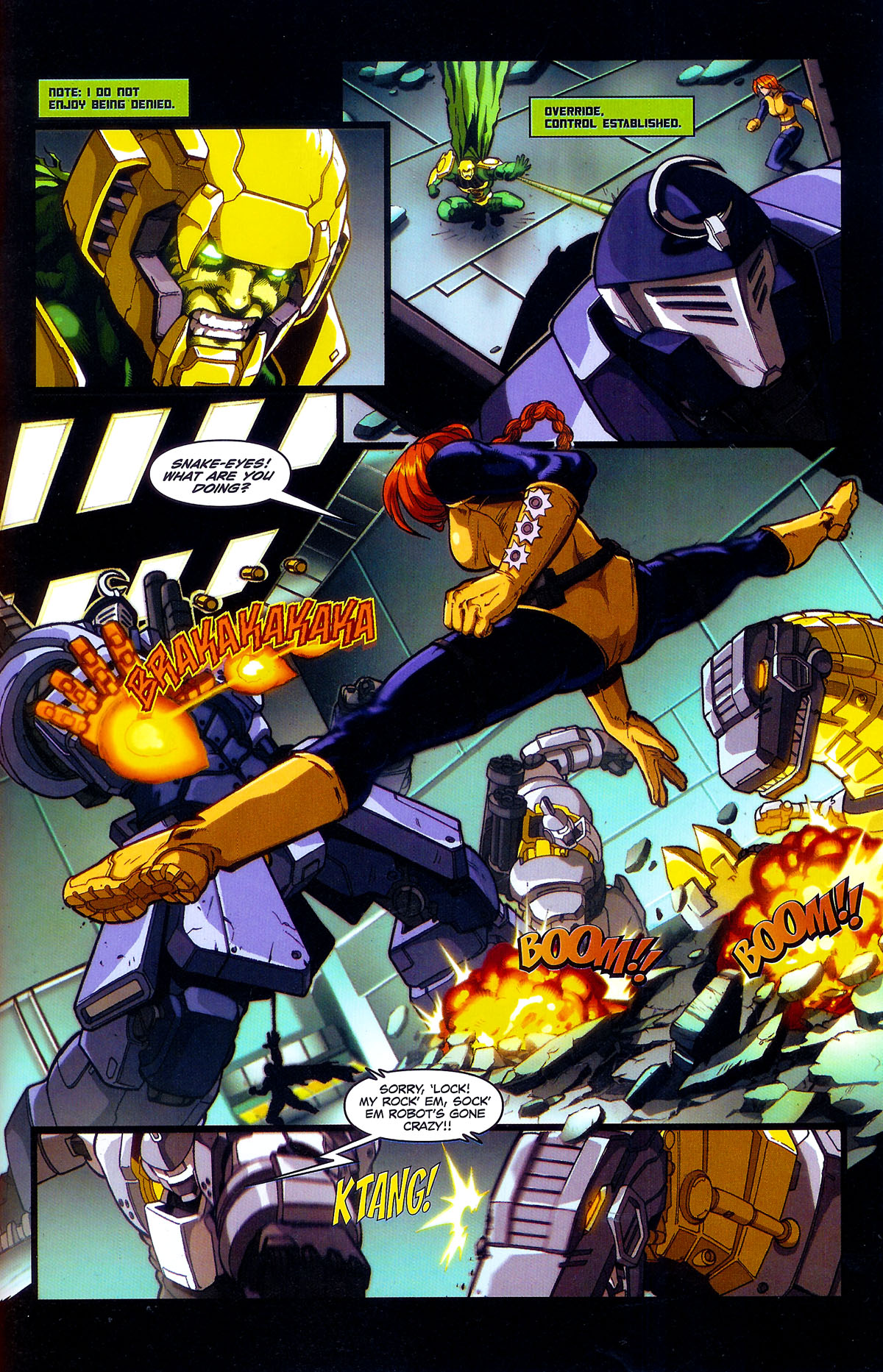 Read online G.I. Joe vs. The Transformers III: The Art of War comic -  Issue #2 - 12