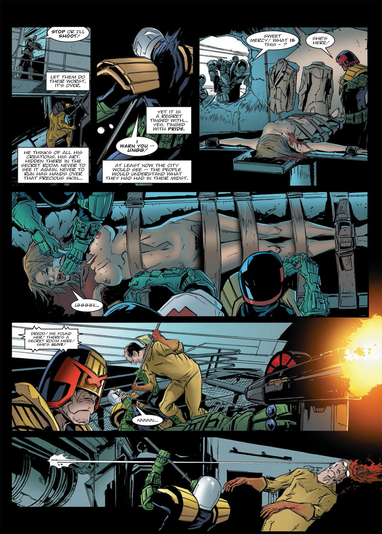 Read online Judge Dredd: Day of Chaos - The Fourth Faction comic -  Issue # TPB (Part 1) - 34