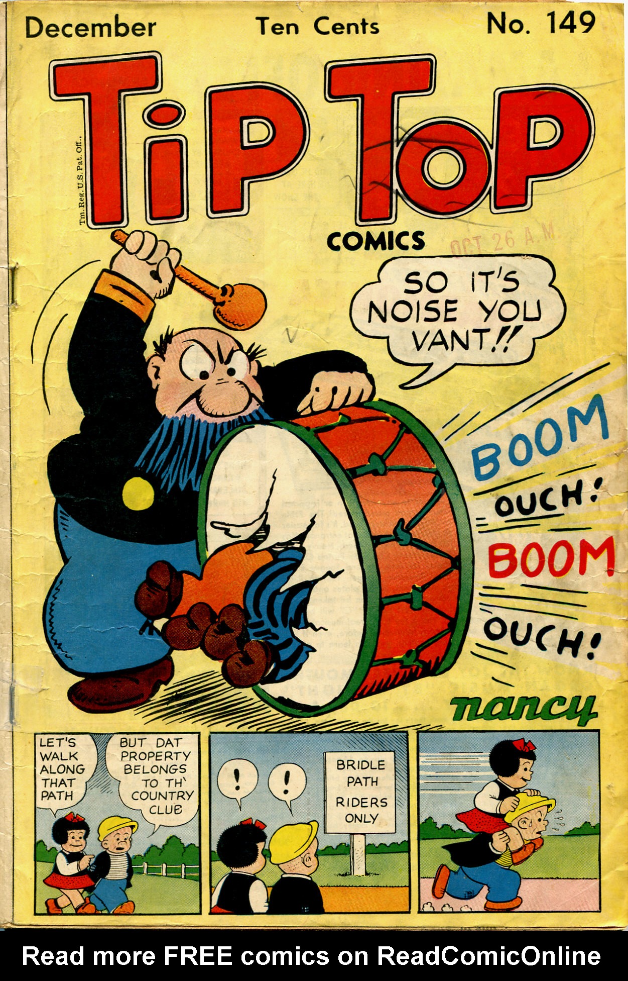 Read online Tip Top Comics comic -  Issue #149 - 1
