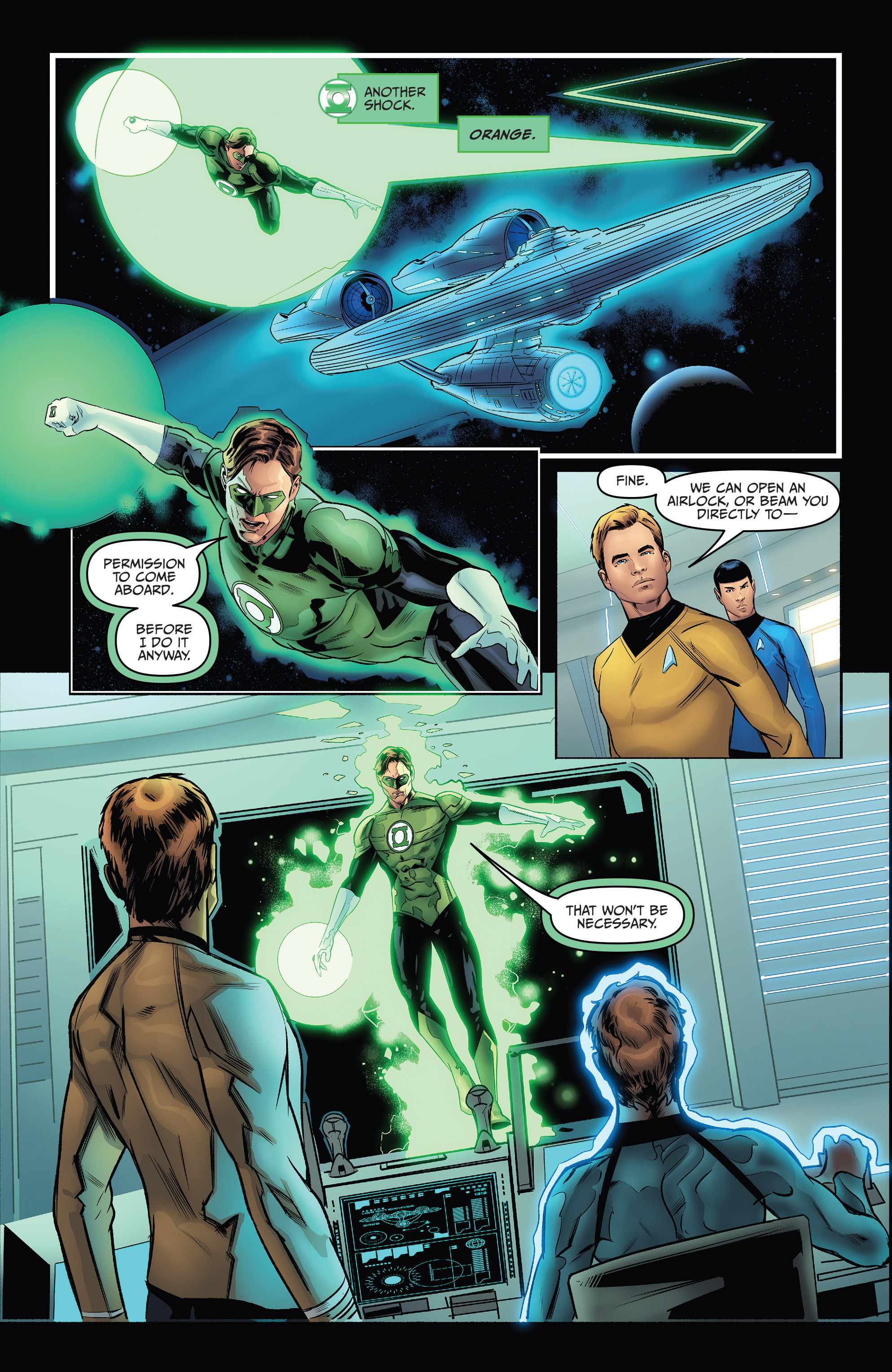 Read online Star Trek/Green Lantern (2015) comic -  Issue #2 - 16