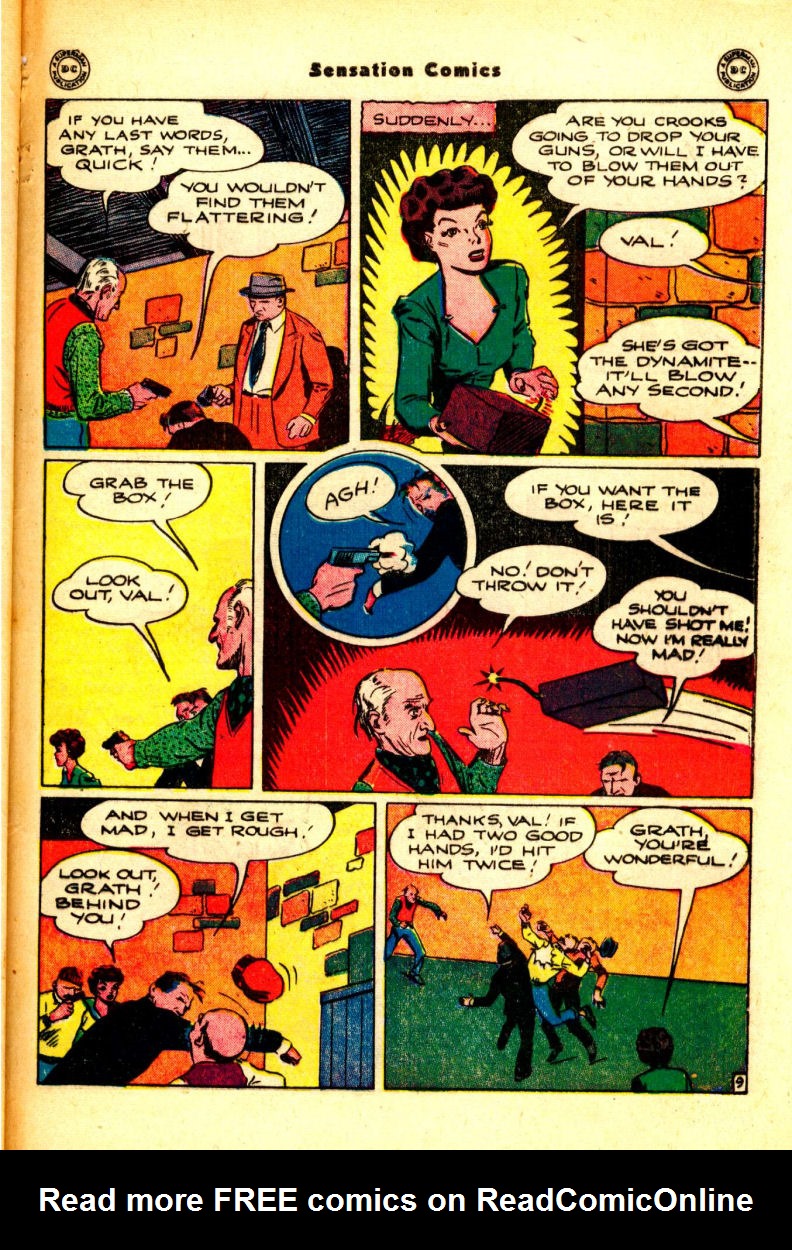 Read online Sensation (Mystery) Comics comic -  Issue #93 - 47