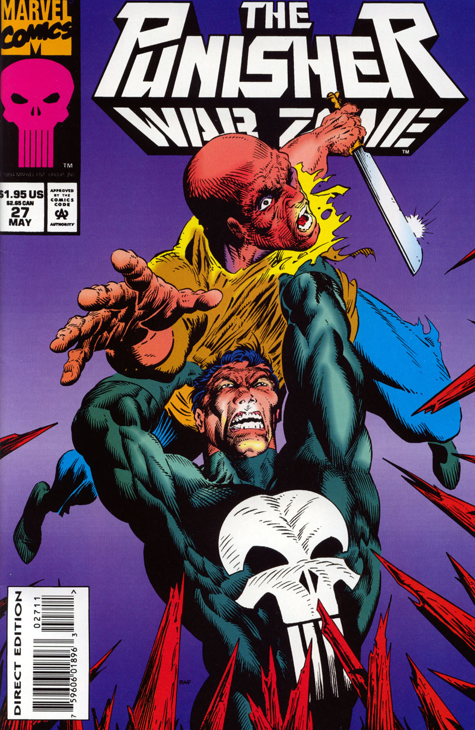 Read online The Punisher War Zone comic -  Issue #27 - 1