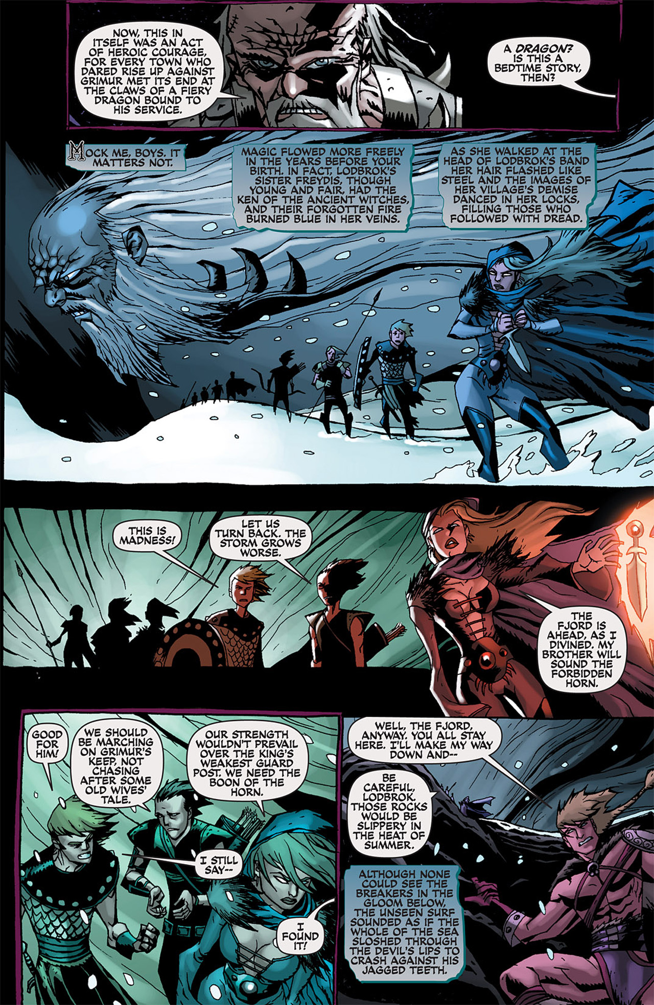 Read online The Darkness: Lodbrok's Hand comic -  Issue # Full - 4