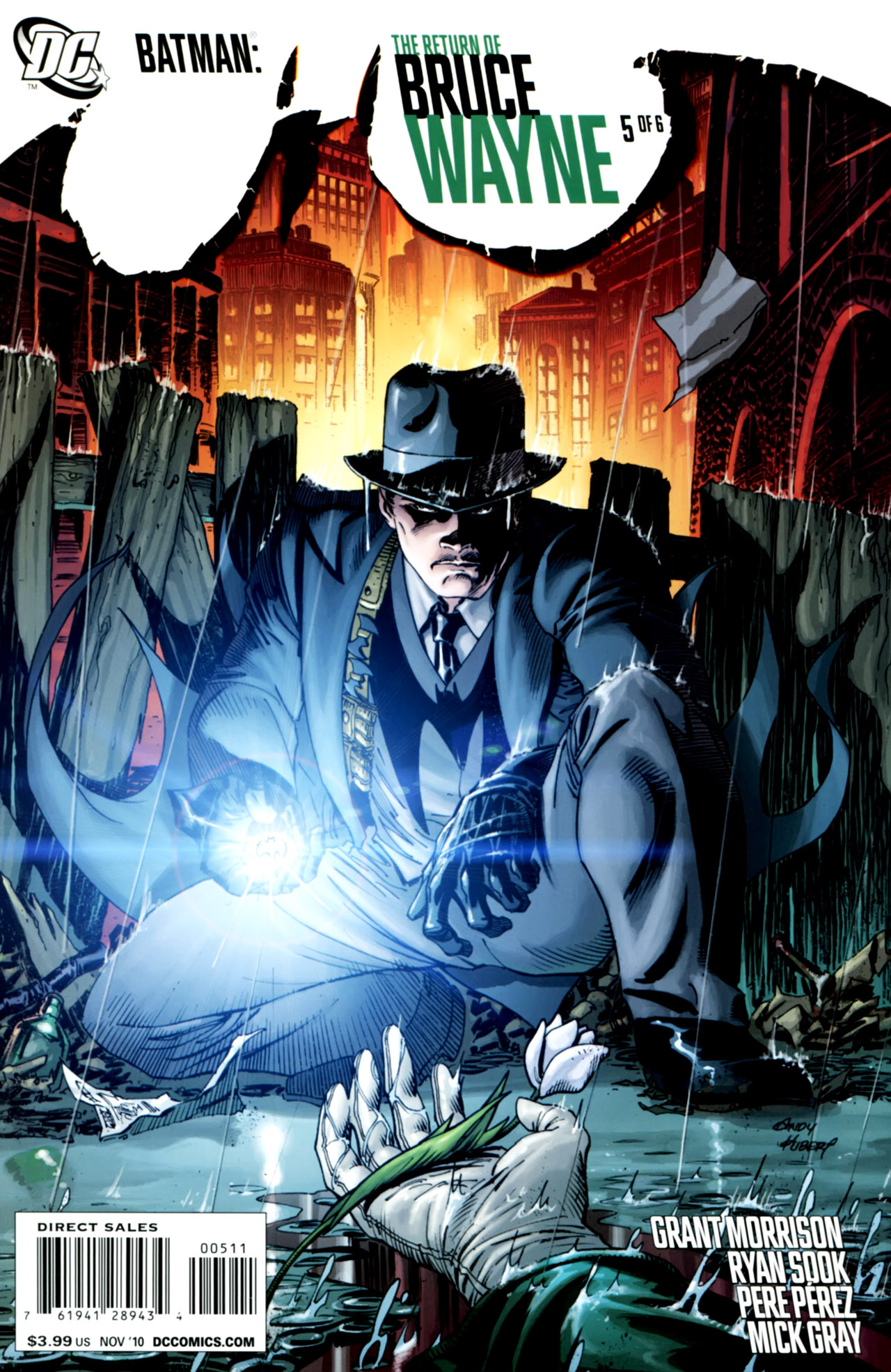 Read online Batman: The Return of Bruce Wayne comic -  Issue #5 - 1