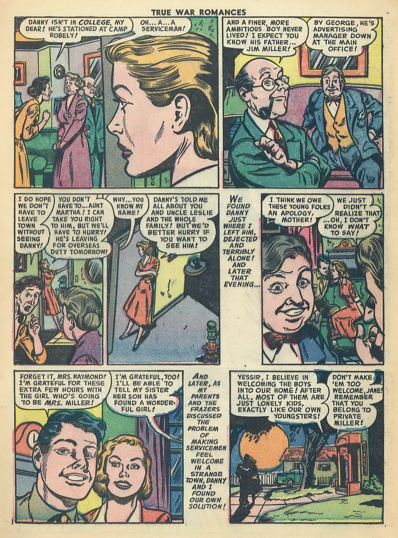 Read online True War Romances comic -  Issue #1 - 17