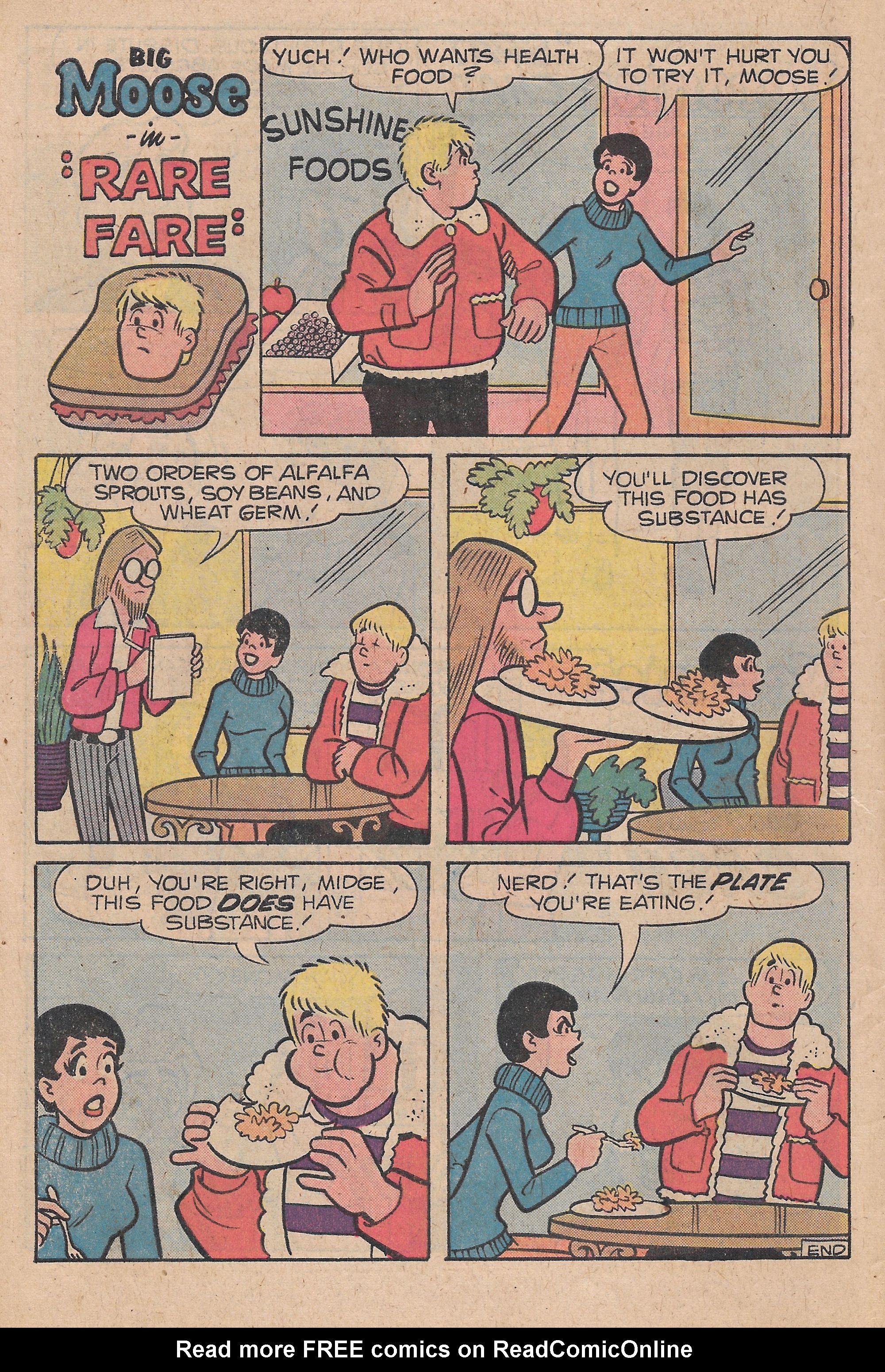Read online Archie's Joke Book Magazine comic -  Issue #258 - 6
