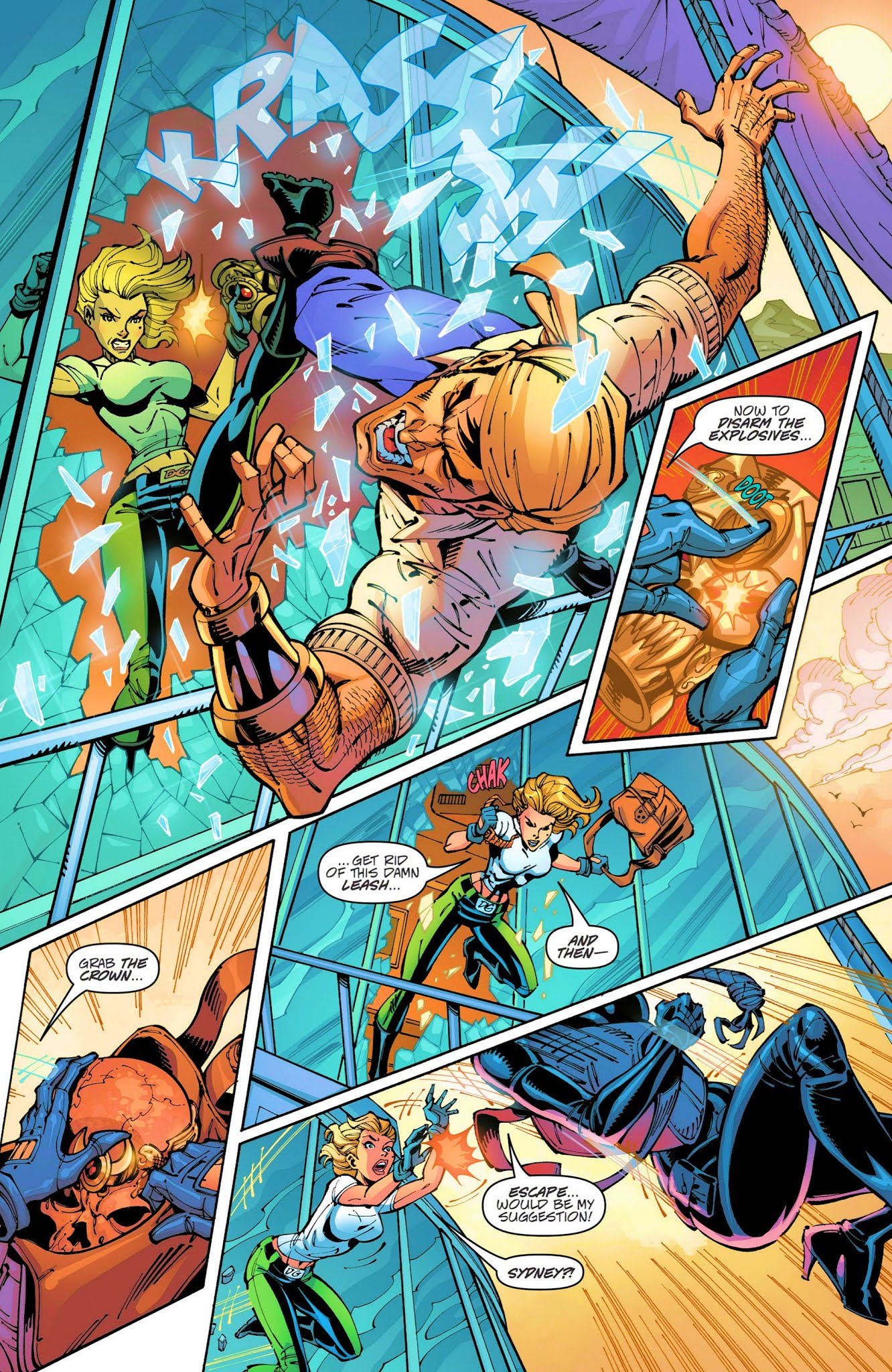Read online Danger Girl: Trinity comic -  Issue #4 - 14
