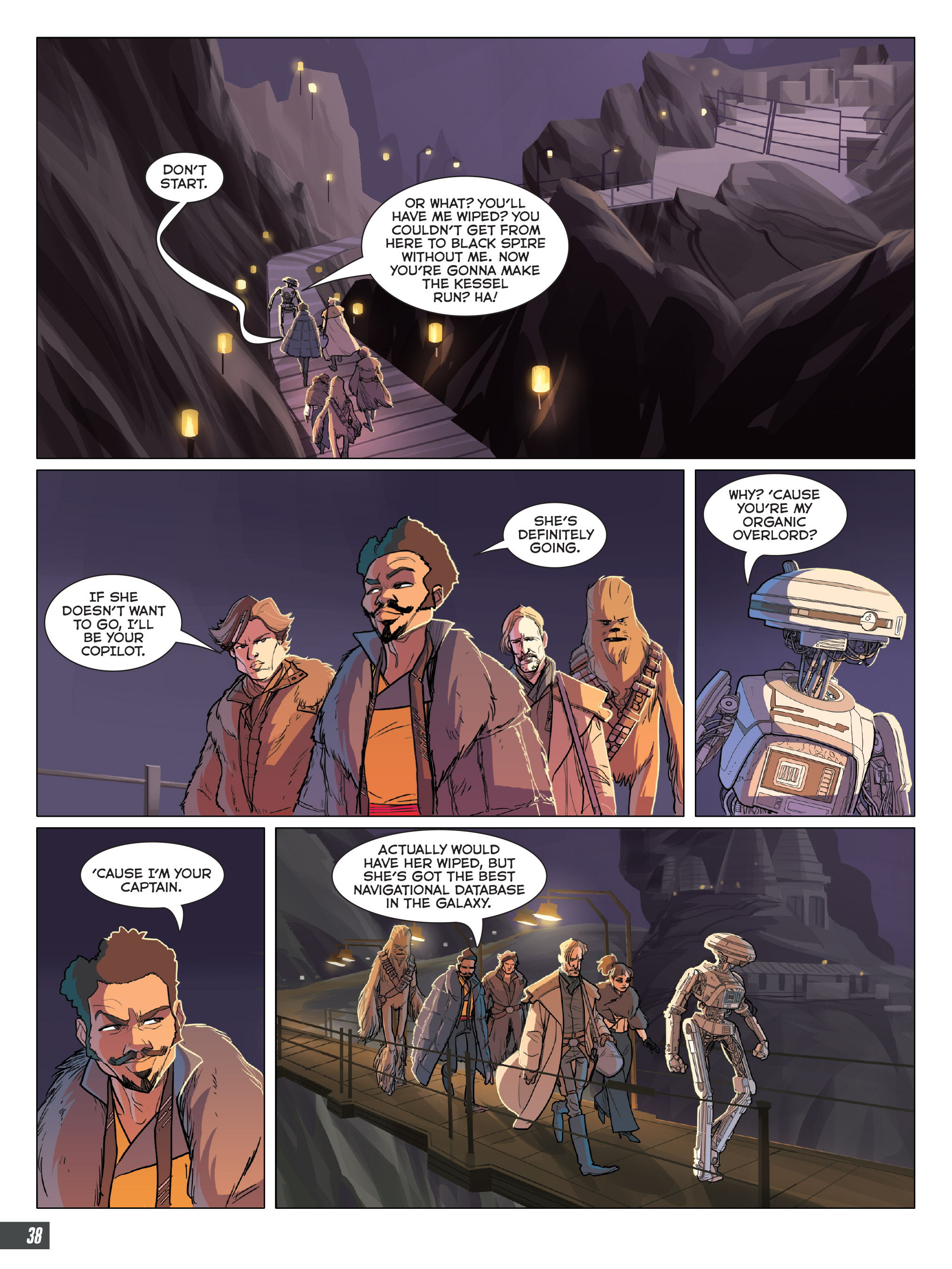 Read online Star Wars: Solo Graphic Novel Adaptation comic -  Issue # TPB - 37