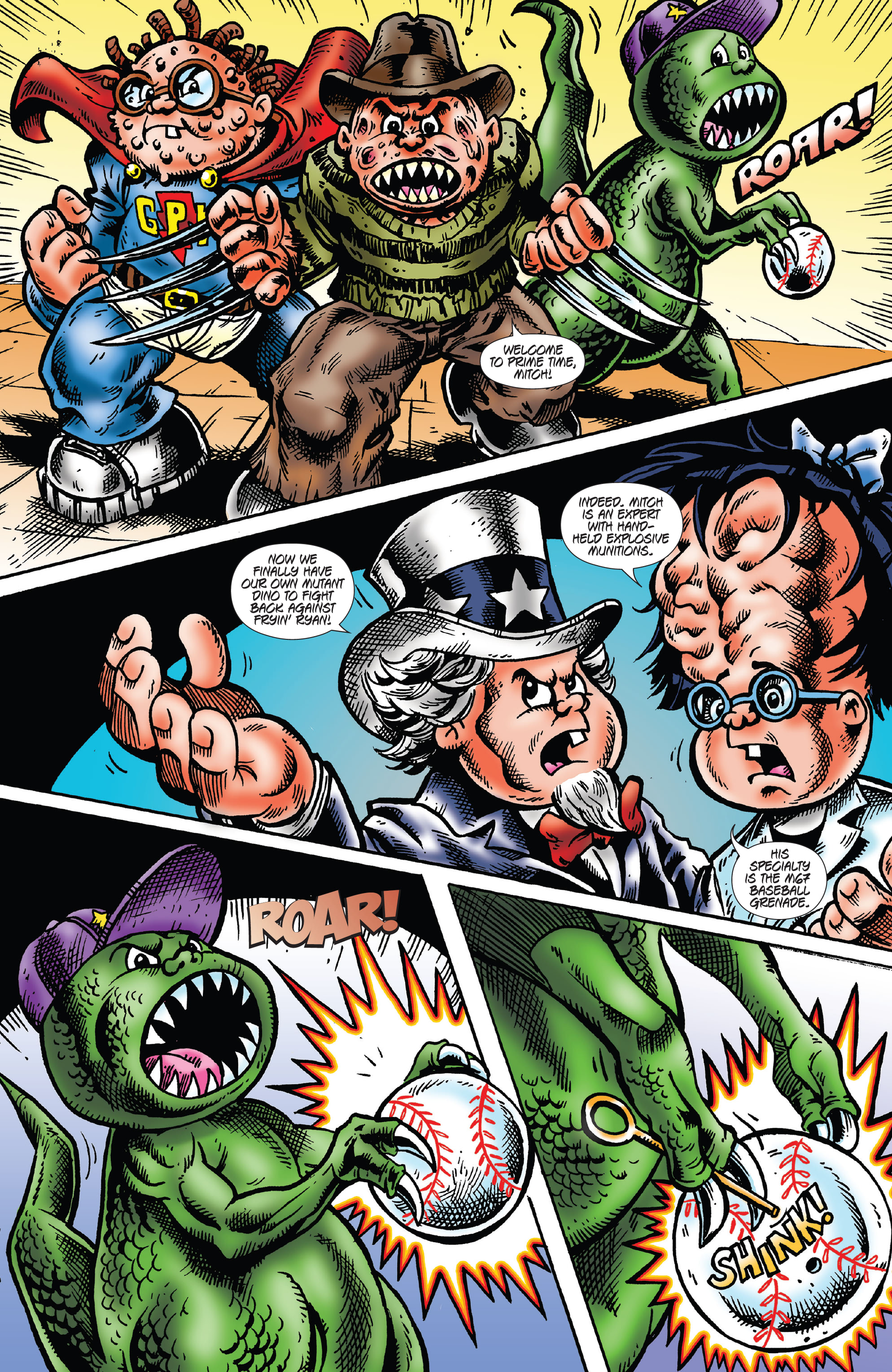 Read online Garbage Pail Kids: Origins comic -  Issue #3 - 9