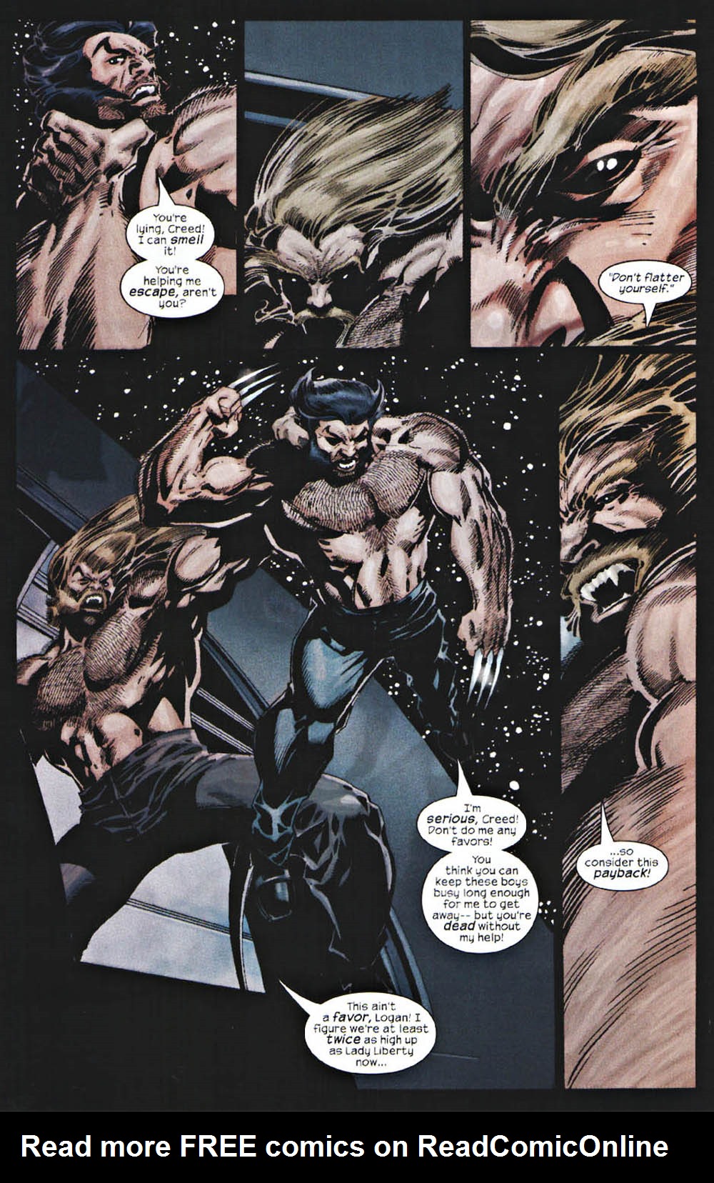 Read online X-Men 2 Movie Prequel: Wolverine comic -  Issue # Full - 43