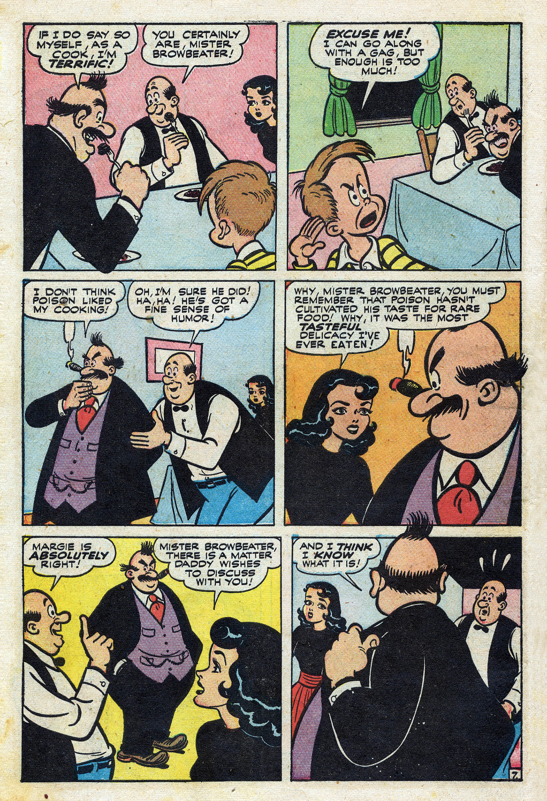 Read online Margie Comics comic -  Issue #36 - 10