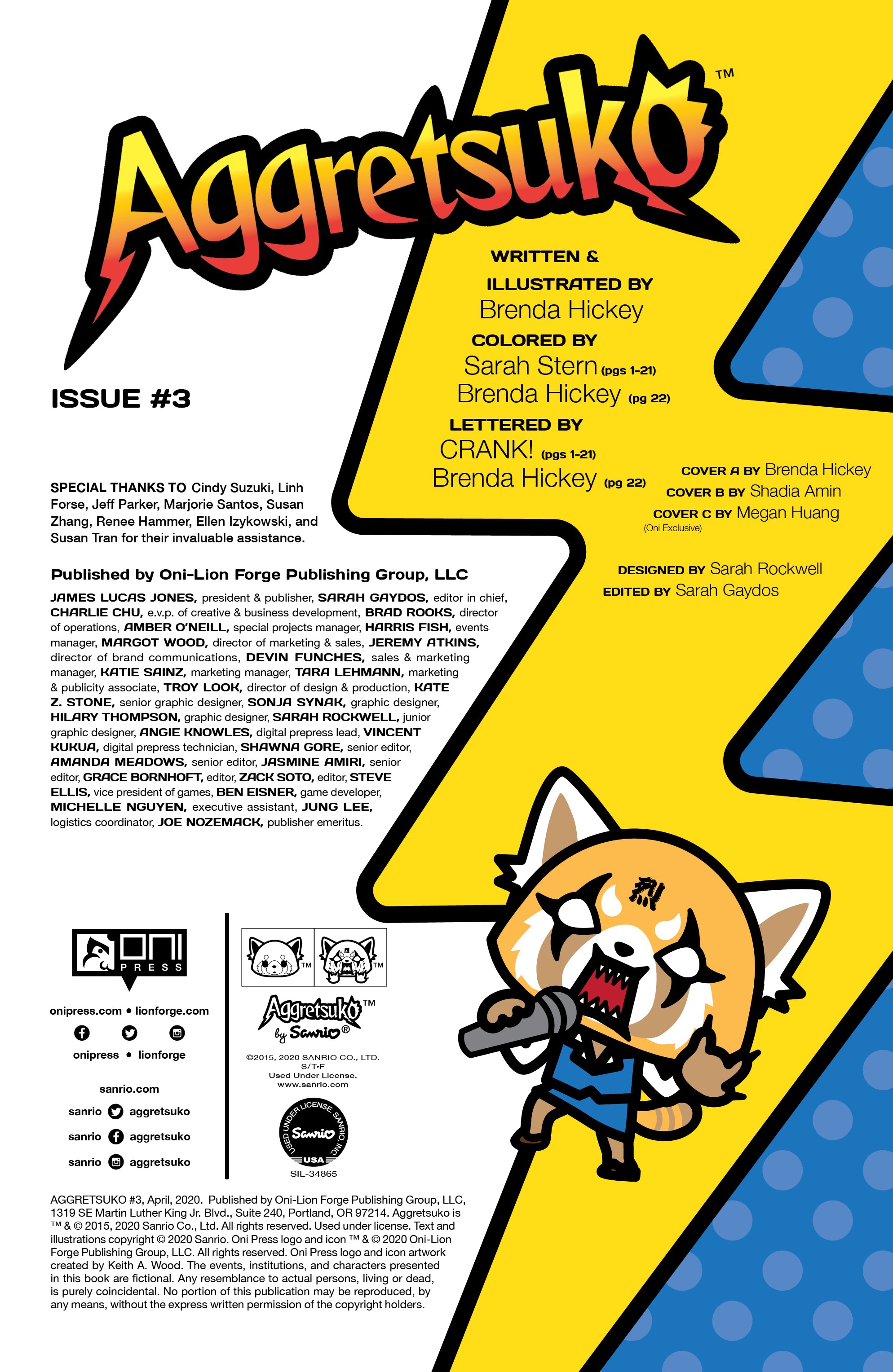 Read online Aggretsuko comic -  Issue #3 - 2