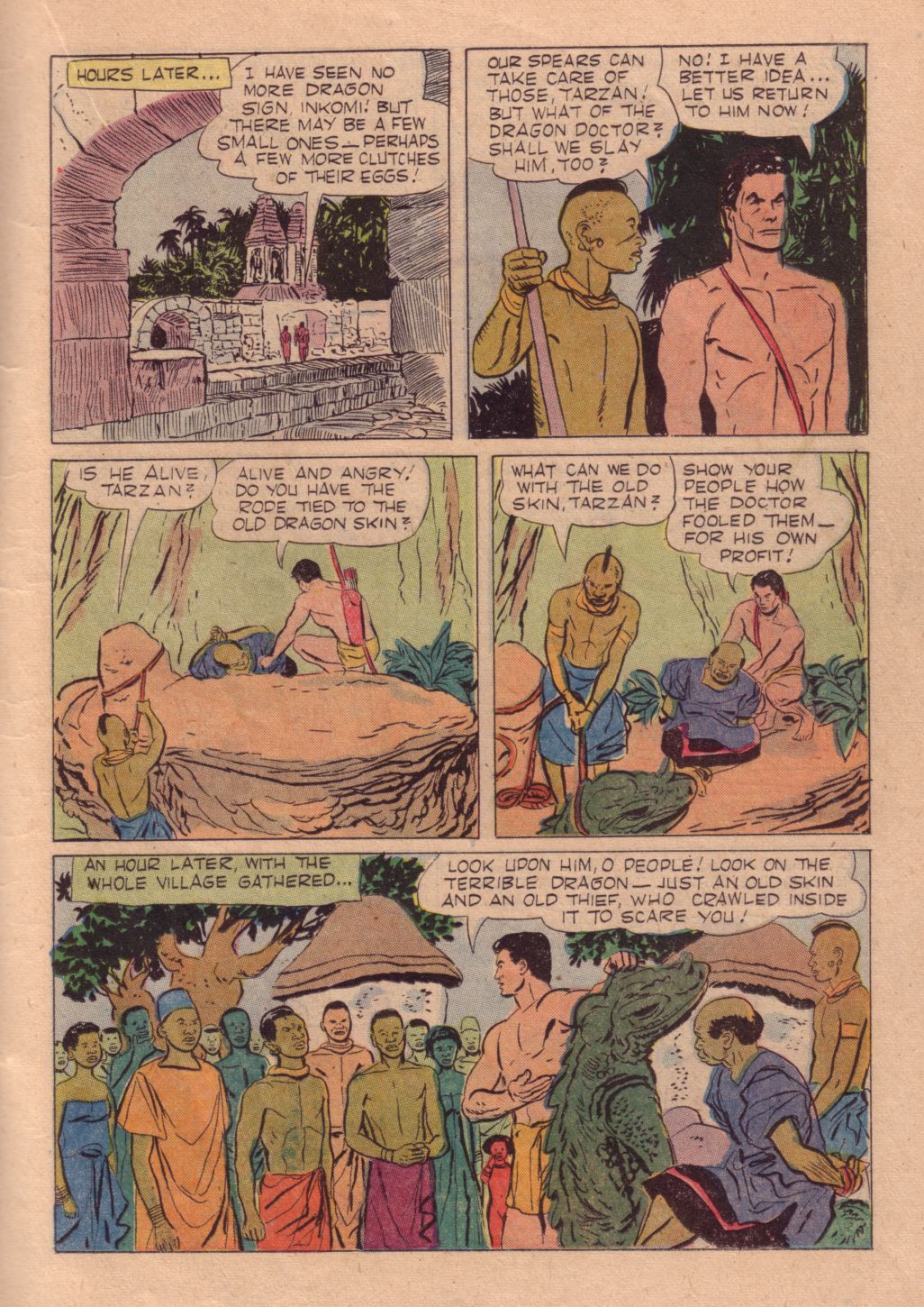 Read online Tarzan (1948) comic -  Issue #98 - 15