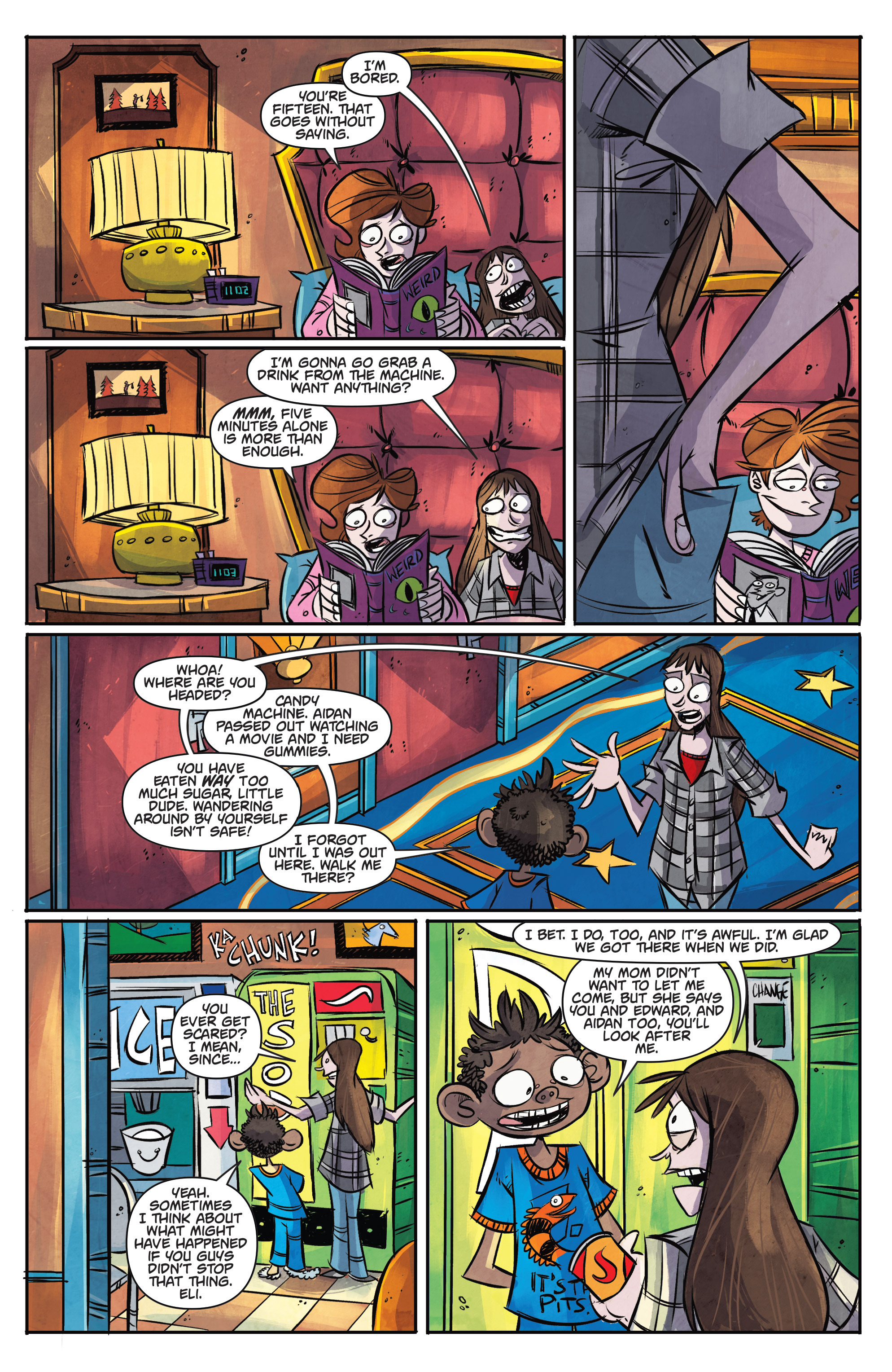 Read online Edward Scissorhands comic -  Issue #8 - 12