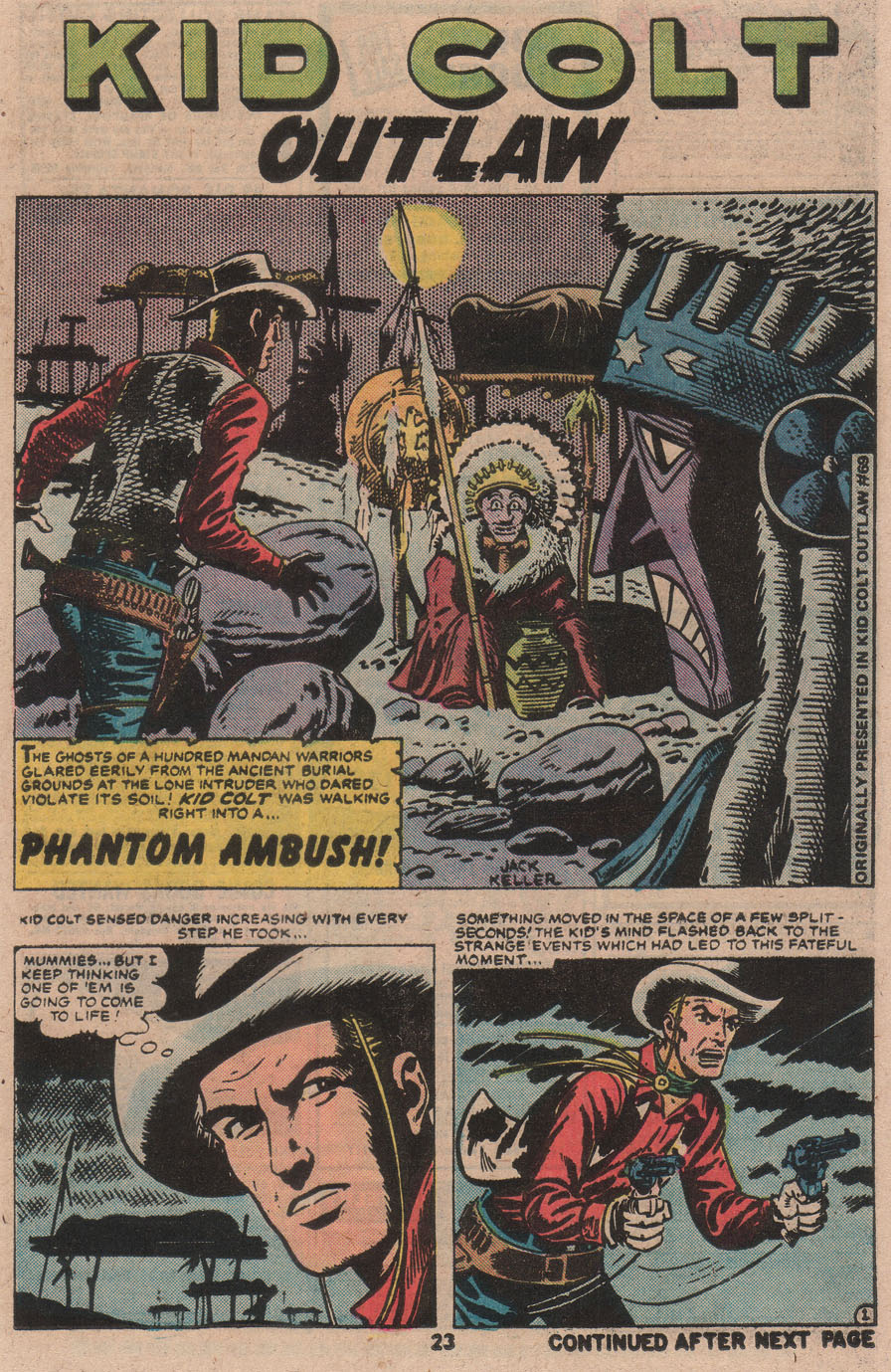 Read online Kid Colt Outlaw comic -  Issue #210 - 25