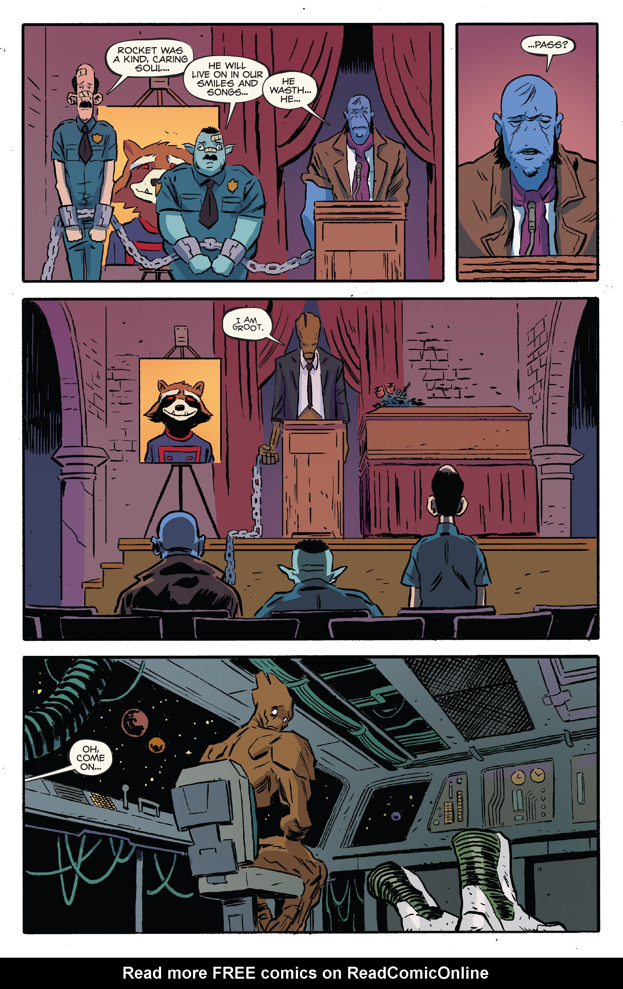 Read online Rocket Raccoon & Groot comic -  Issue #7 - 20
