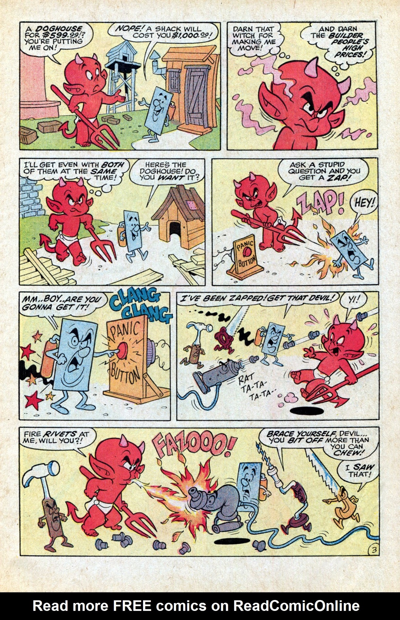 Read online Hot Stuff, the Little Devil comic -  Issue #97 - 7