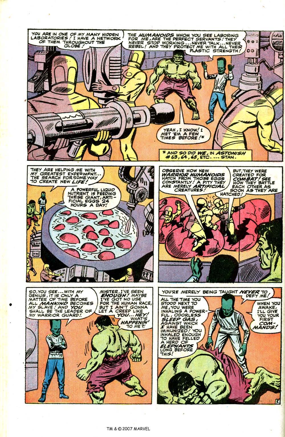 Read online The Incredible Hulk (1968) comic -  Issue # _Annual 1970 - 32