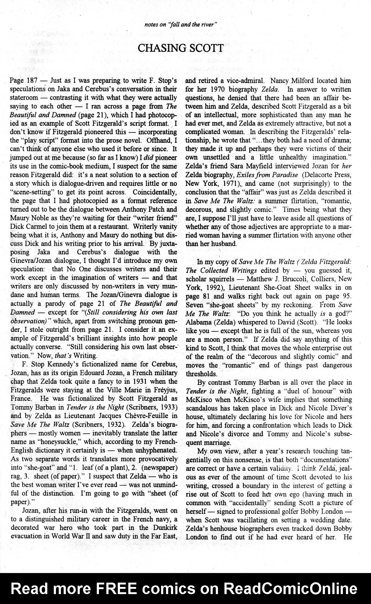 Read online Cerebus comic -  Issue #241 - 23