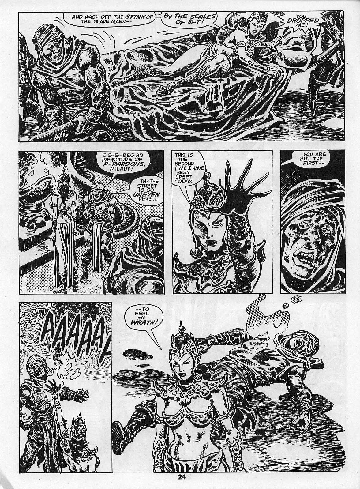 The Savage Sword Of Conan issue 205 - Page 26