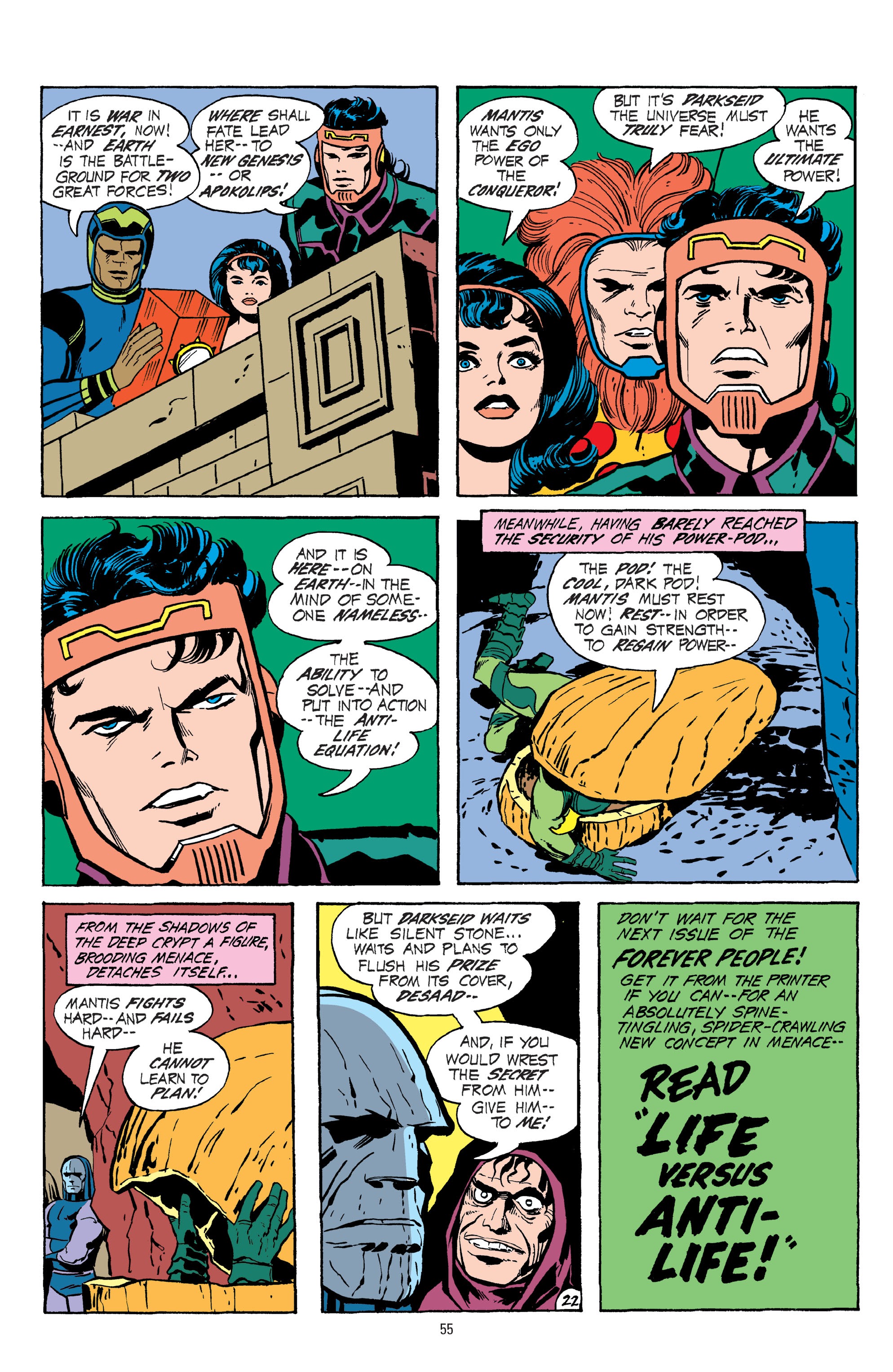 Read online The Forever People comic -  Issue # _TPB  by Jack Kirby (Part 1) - 55