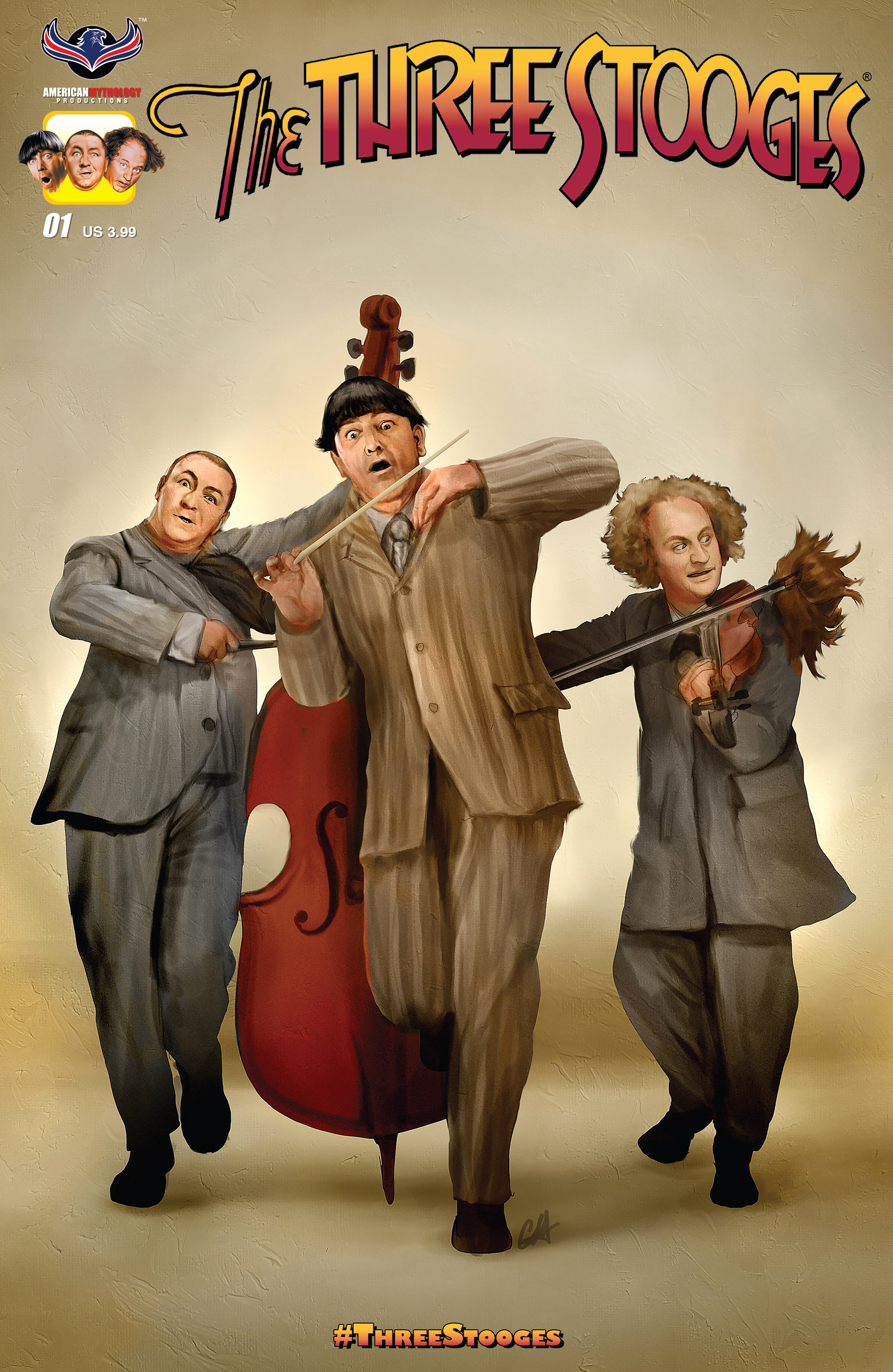 Read online The Three Stooges: The Boys Are Back comic -  Issue # Full - 1