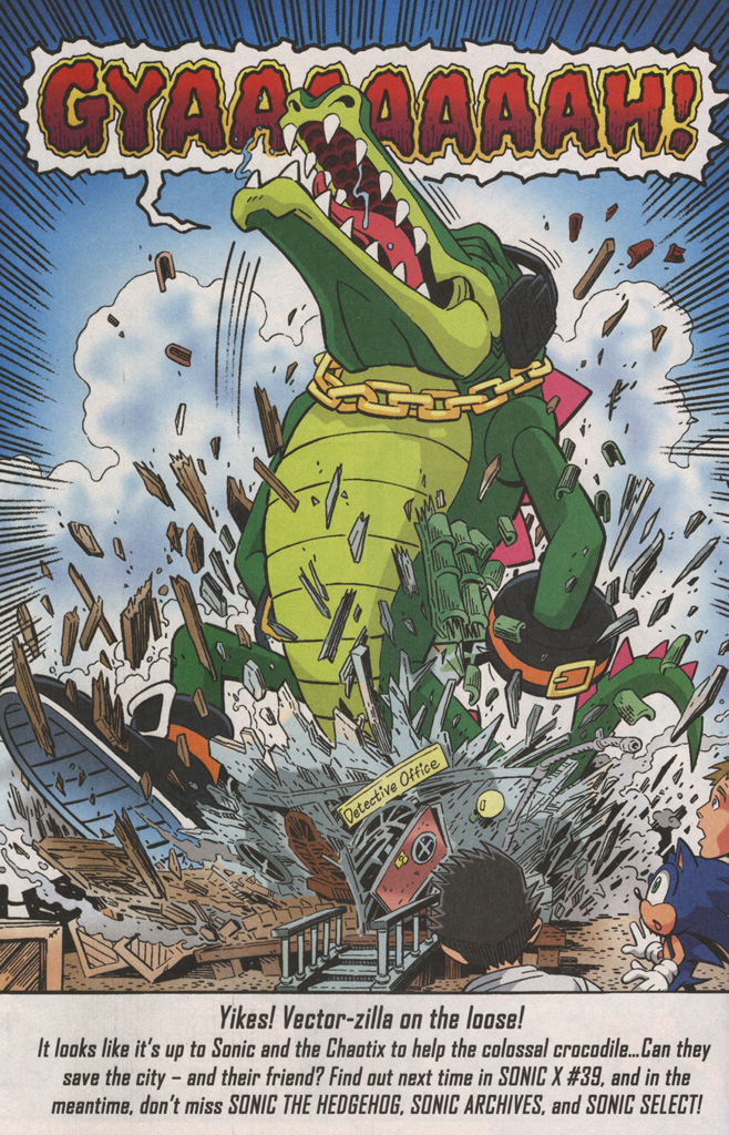 Read online Sonic X comic -  Issue #38 - 32