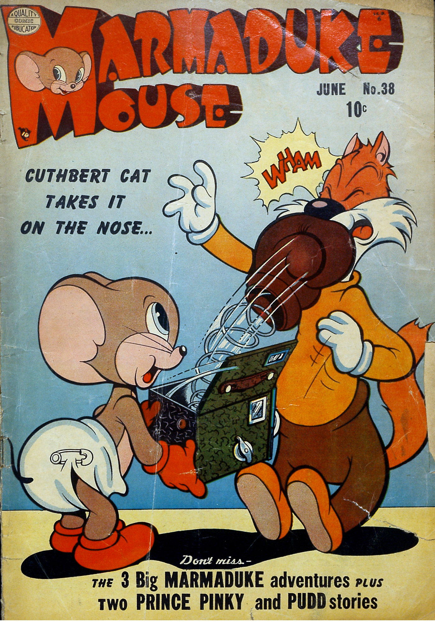 Read online Marmaduke Mouse comic -  Issue #38 - 1