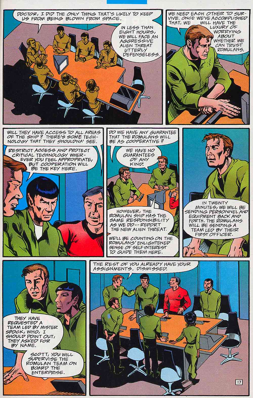 Read online Star Trek (1989) comic -  Issue #77 - 18