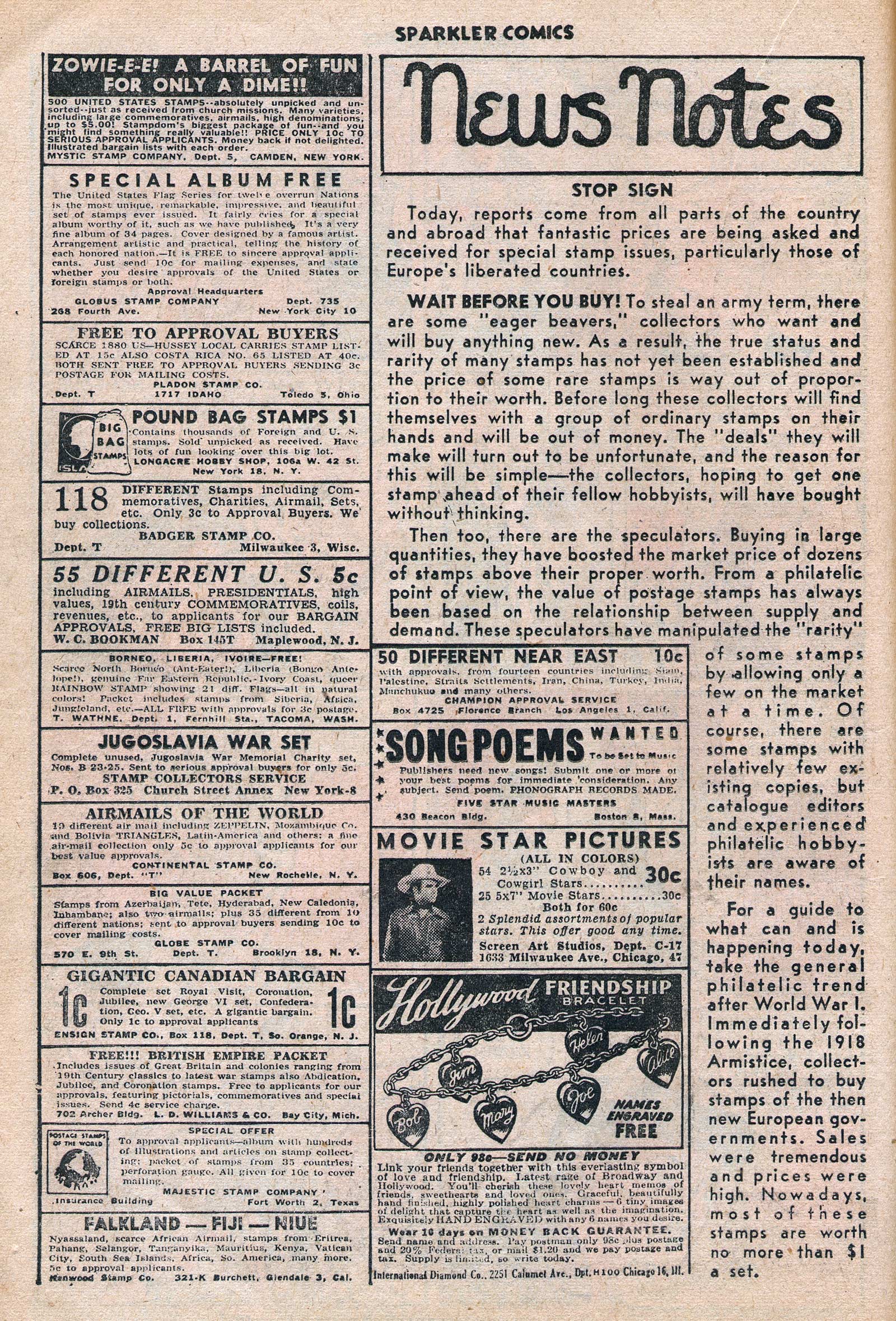 Read online Sparkler Comics comic -  Issue #47 - 18