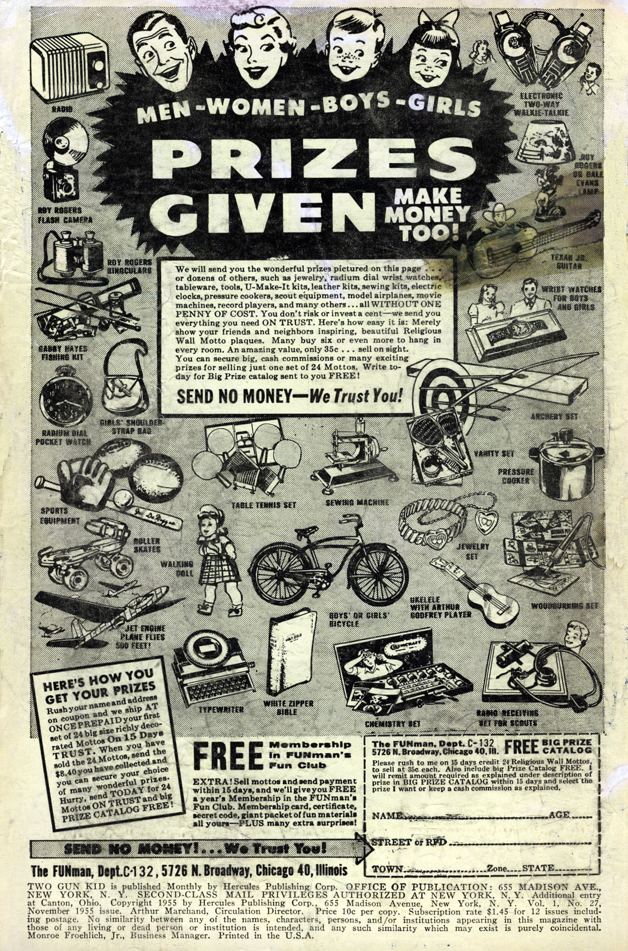 Read online Two-Gun Kid comic -  Issue #27 - 2