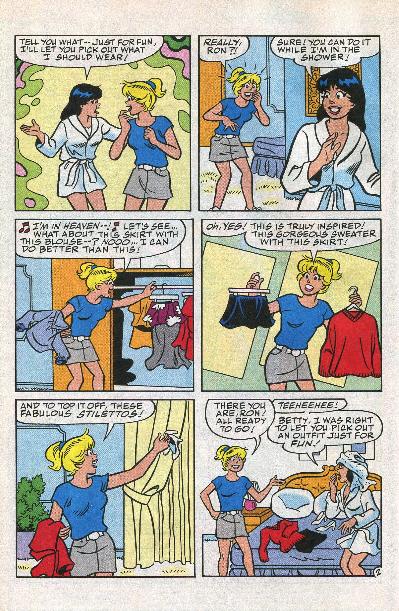 Read online Betty and Veronica (1987) comic -  Issue #217 - 12