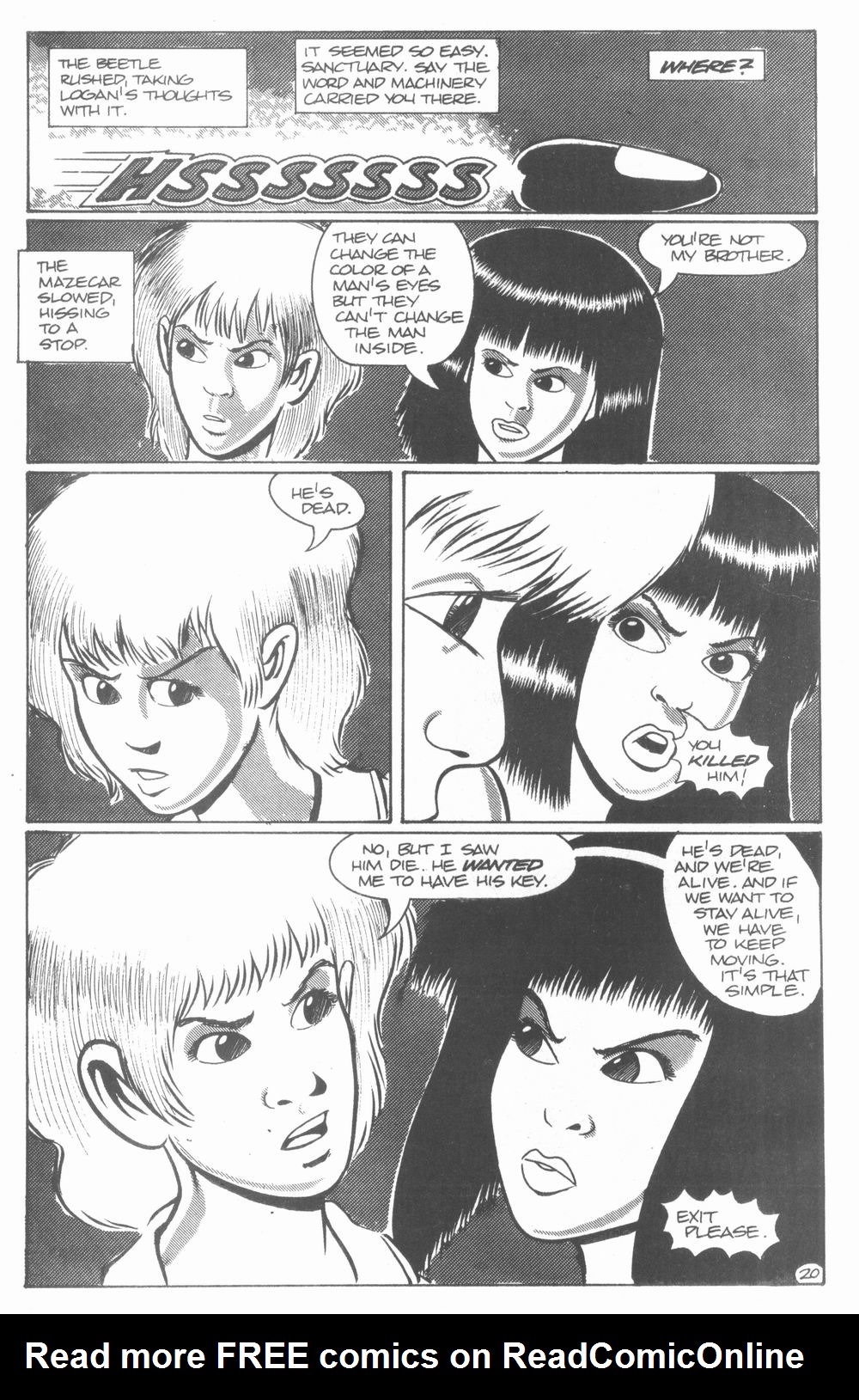 Read online Logan's Run (1990) comic -  Issue #2 - 22