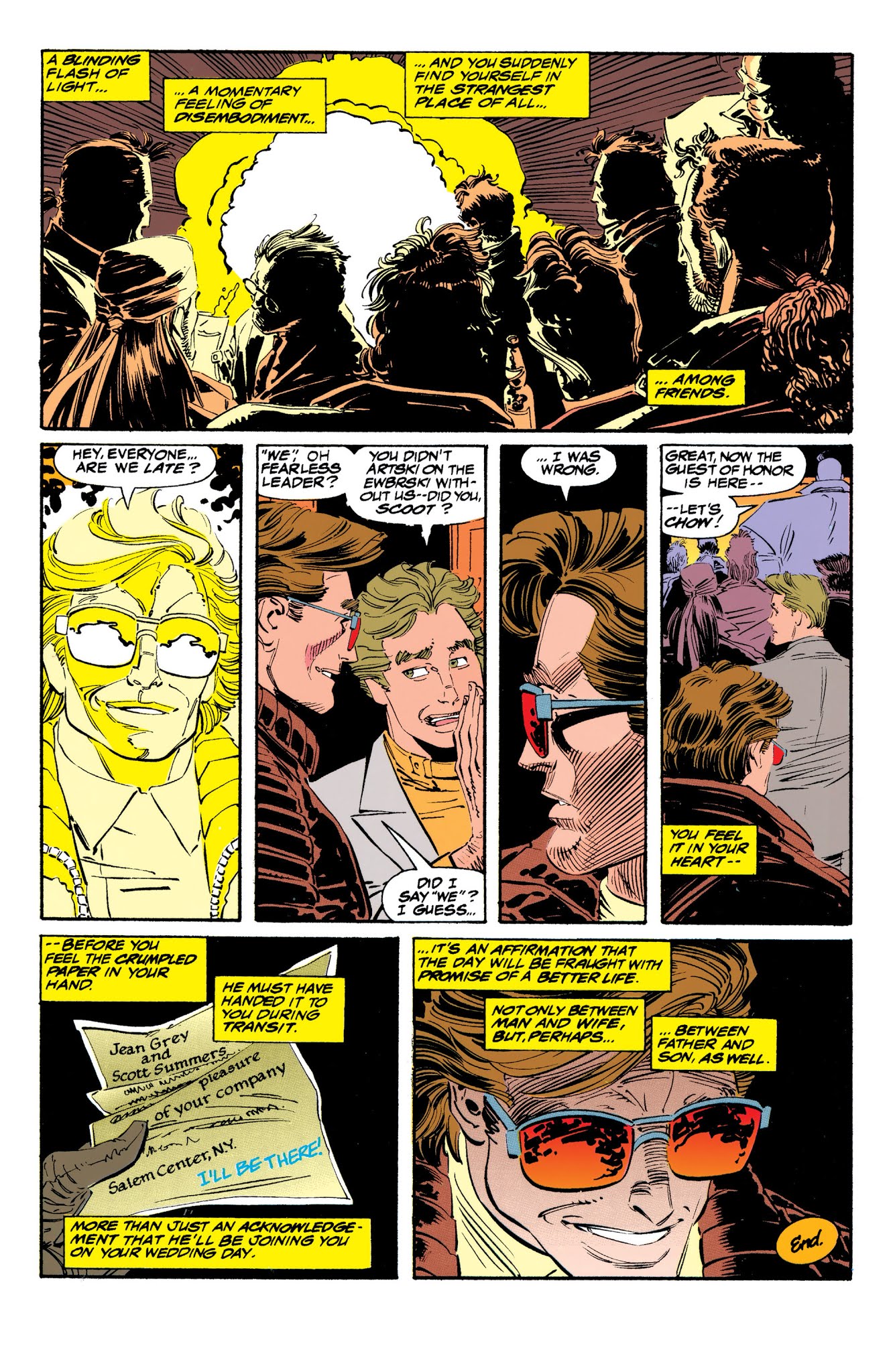 Read online X-Men: The Wedding of Cyclops and Phoenix comic -  Issue # TPB Part 4 - 13