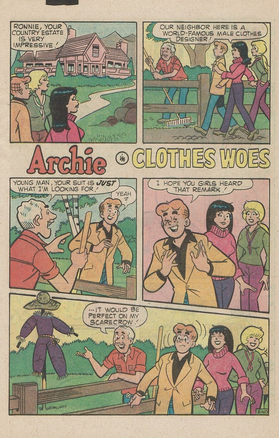 Read online Archie's Joke Book Magazine comic -  Issue #270 - 32