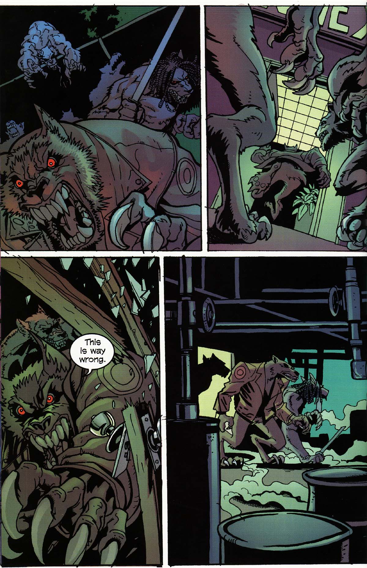 Read online Werewolf the Apocalypse comic -  Issue # Bone Gnawers - 36